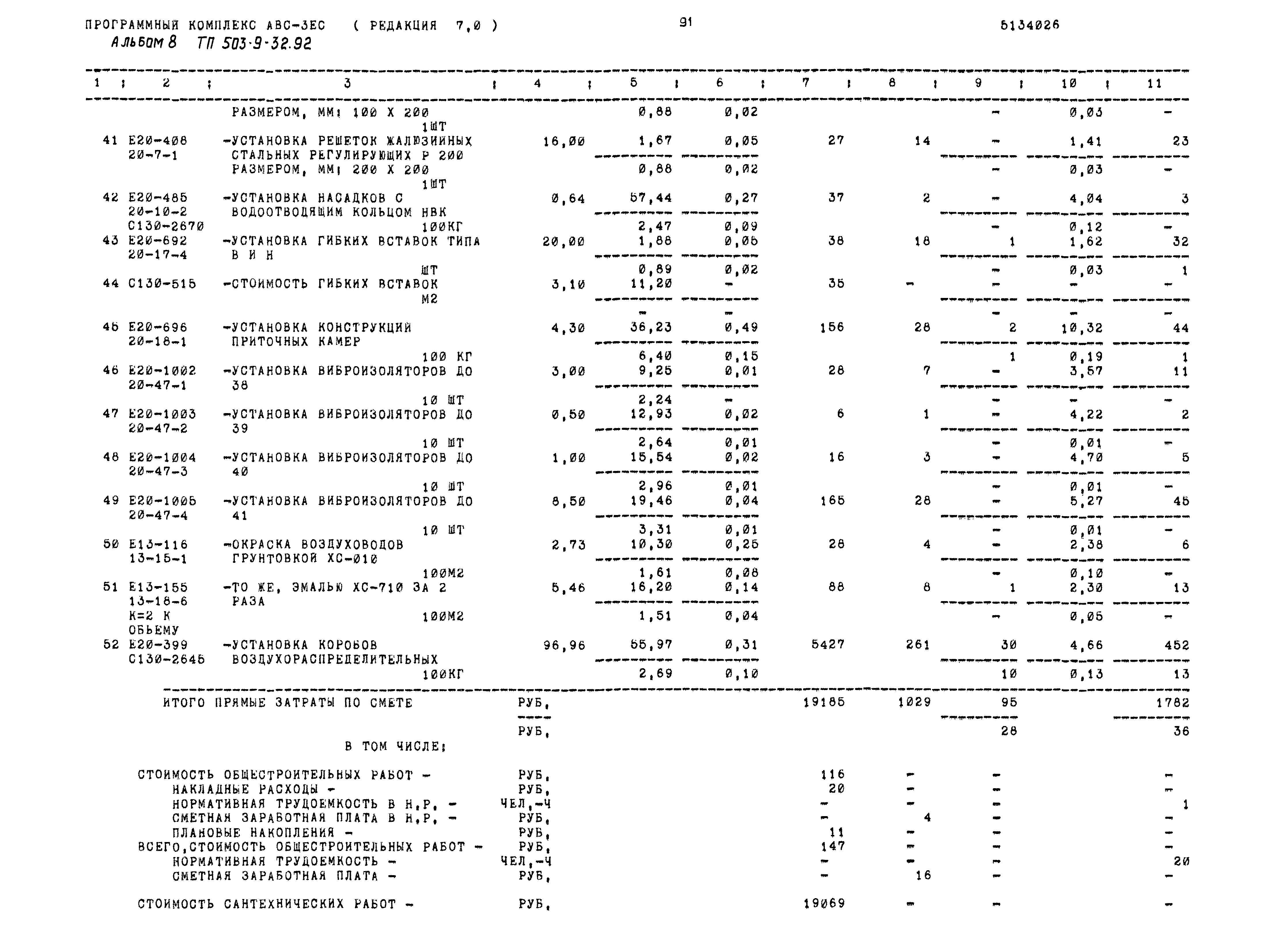 Типовой проект 503-9-32.92