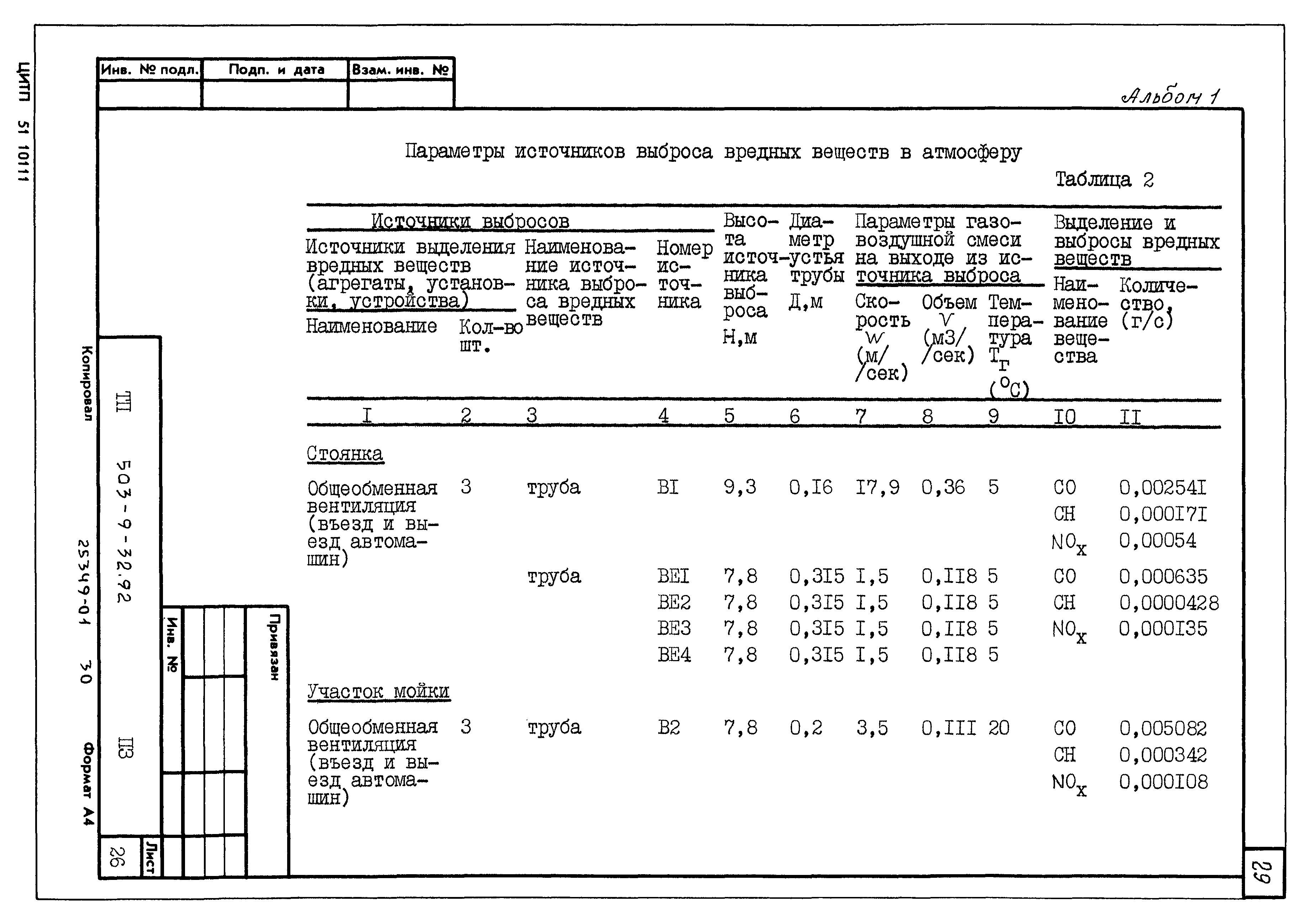 Типовой проект 503-9-32.92
