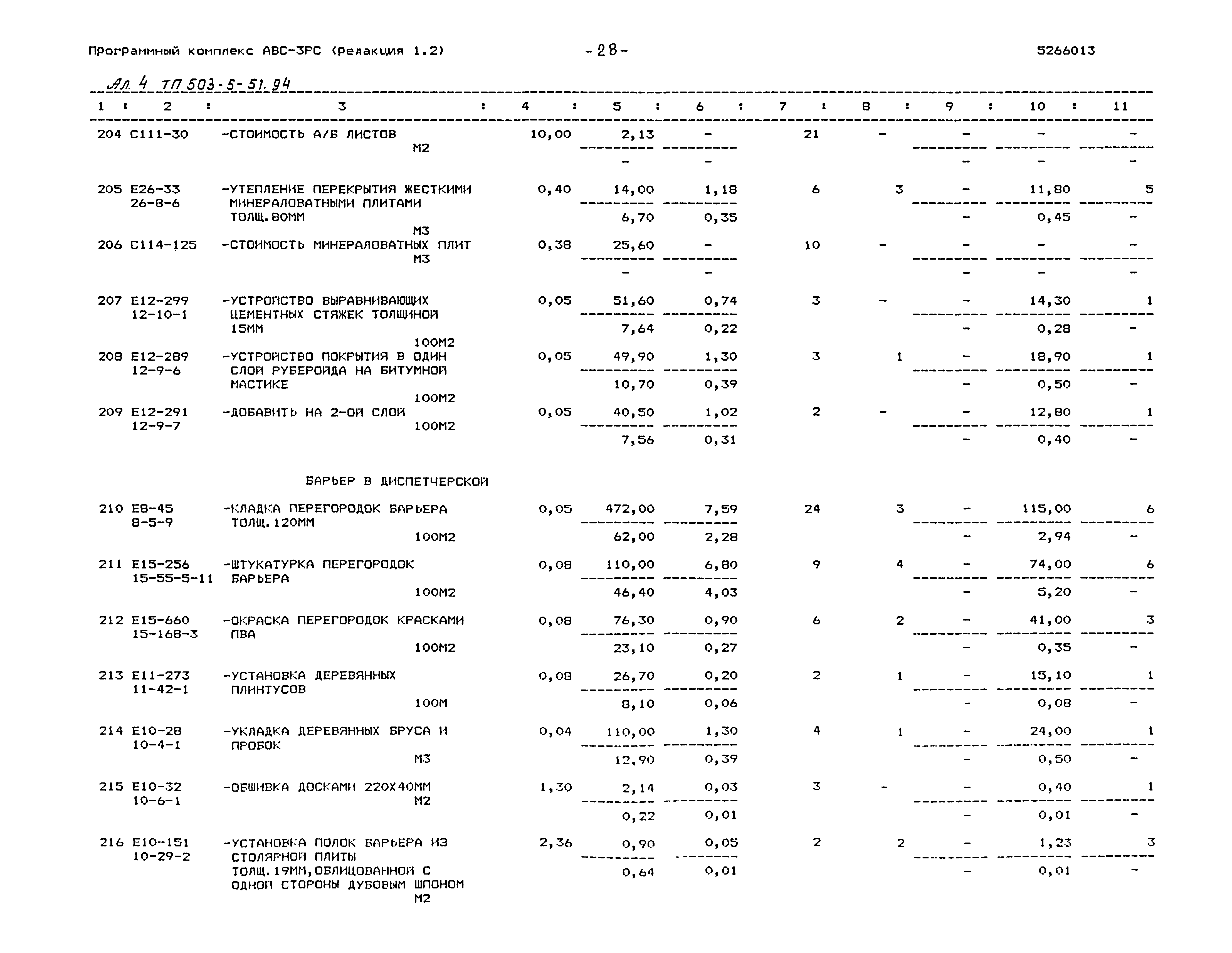 Типовой проект 503-5-51.94