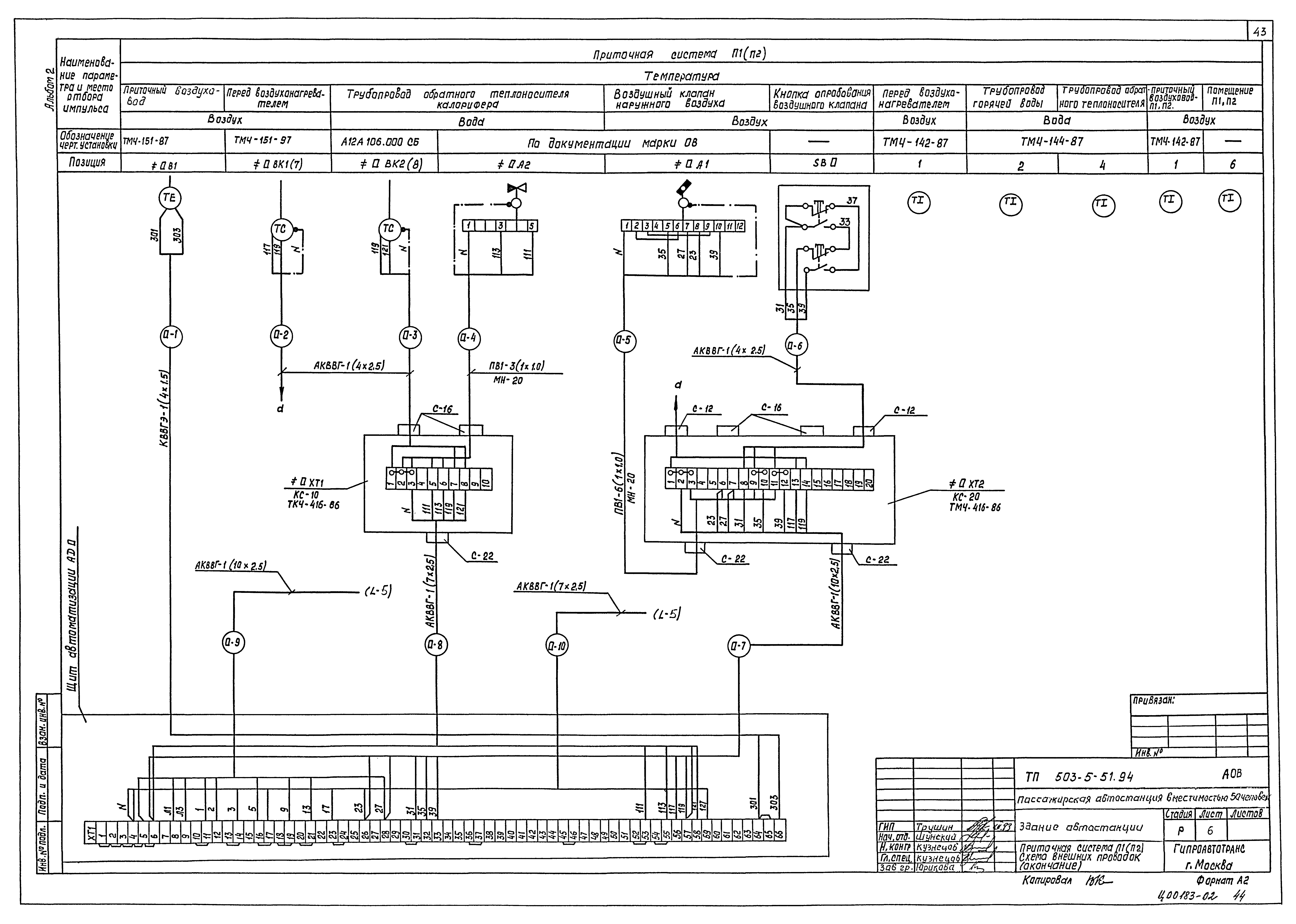 Типовой проект 503-5-51.94