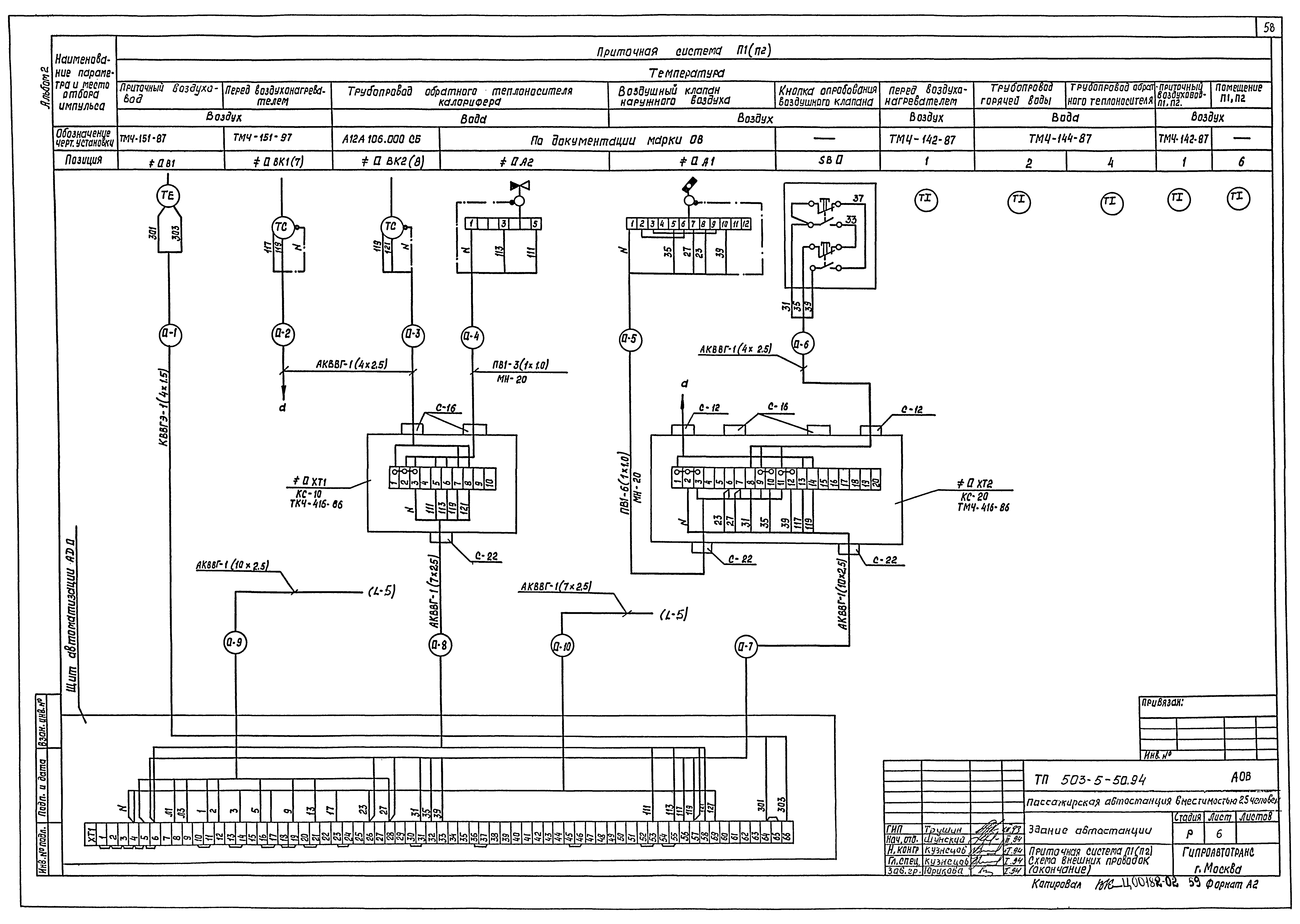 Типовой проект 503-5-50.94