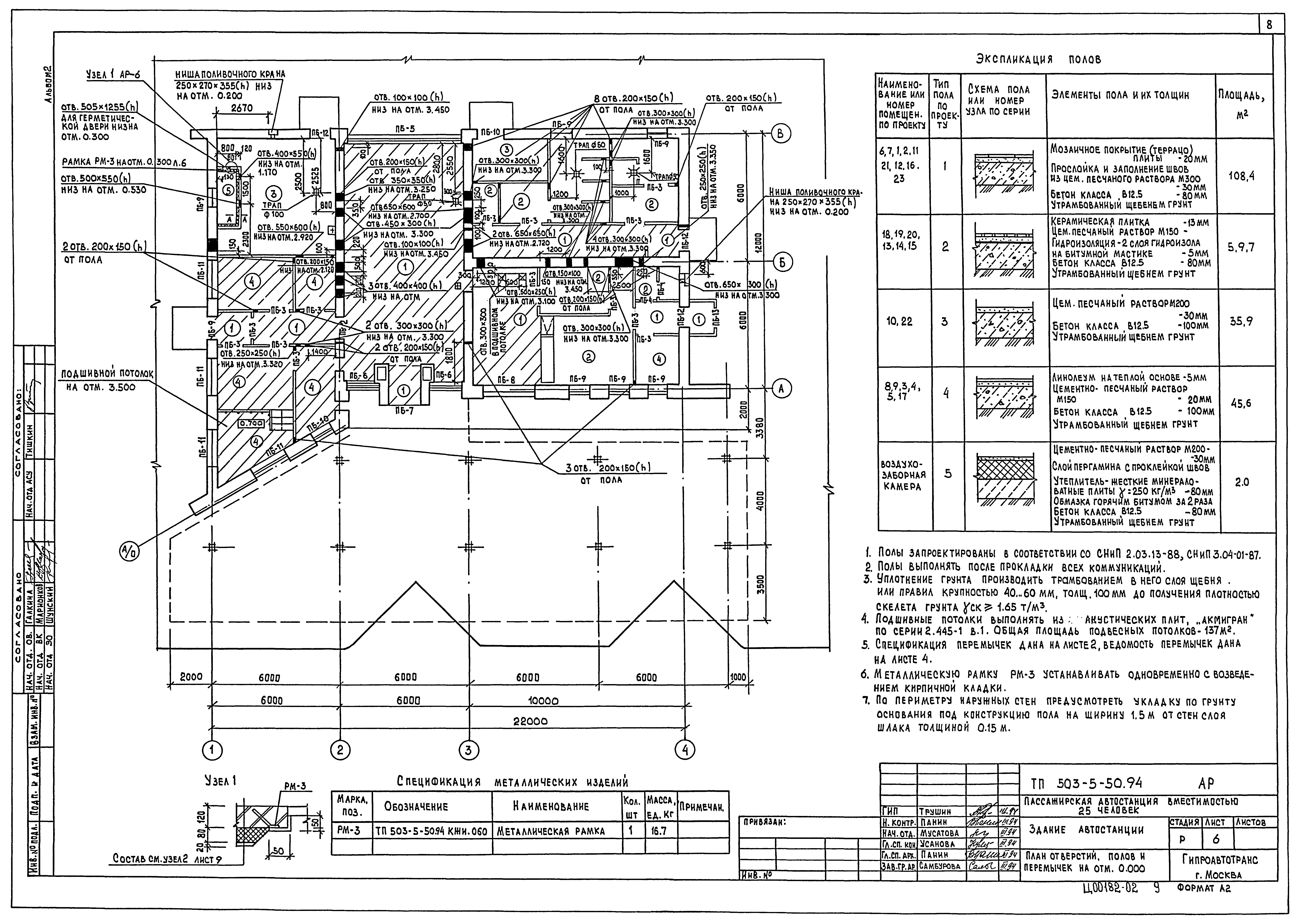 Типовой проект 503-5-50.94