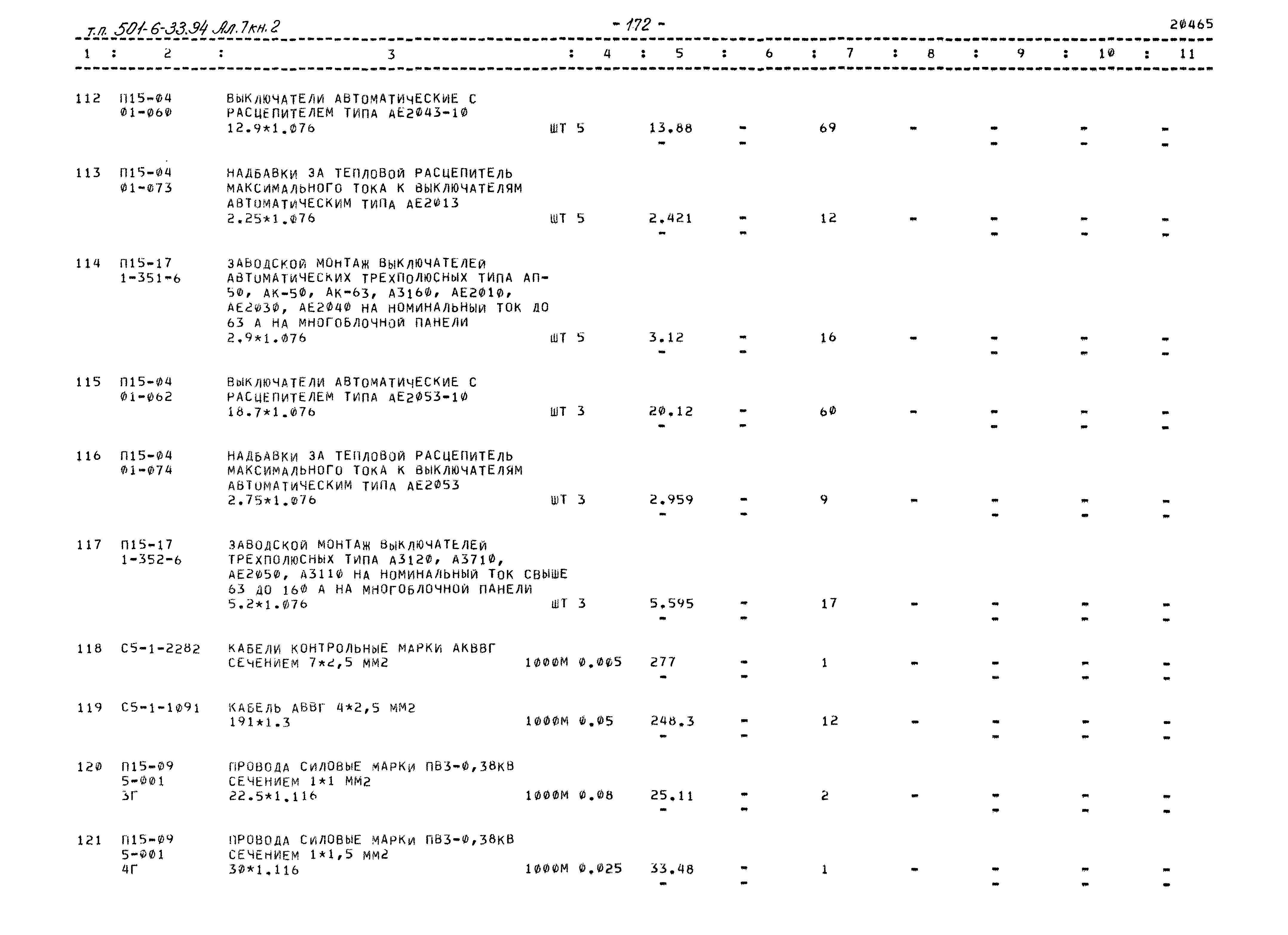 Типовой проект 501-6-33.94