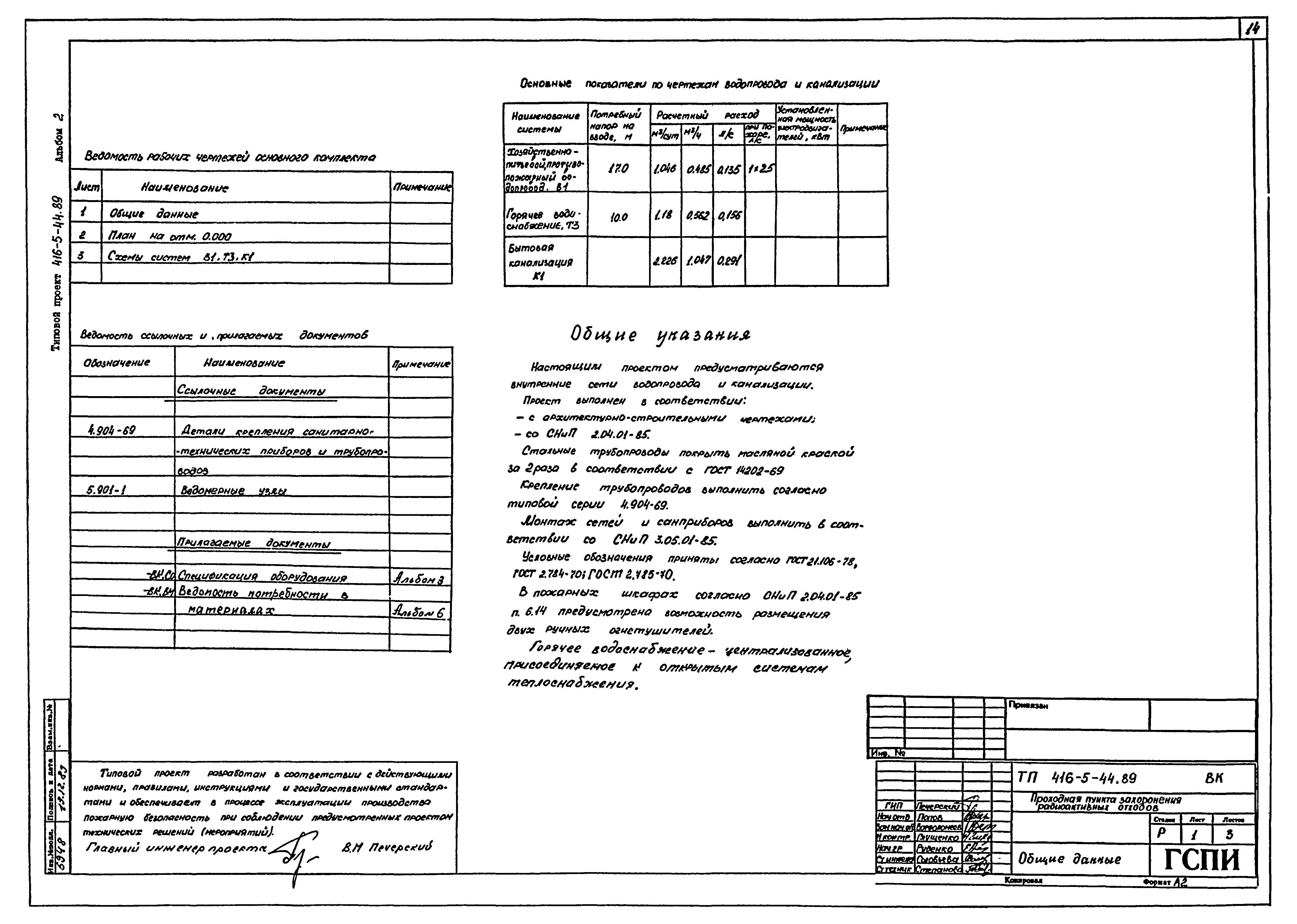 Типовой проект 416-5-44.89