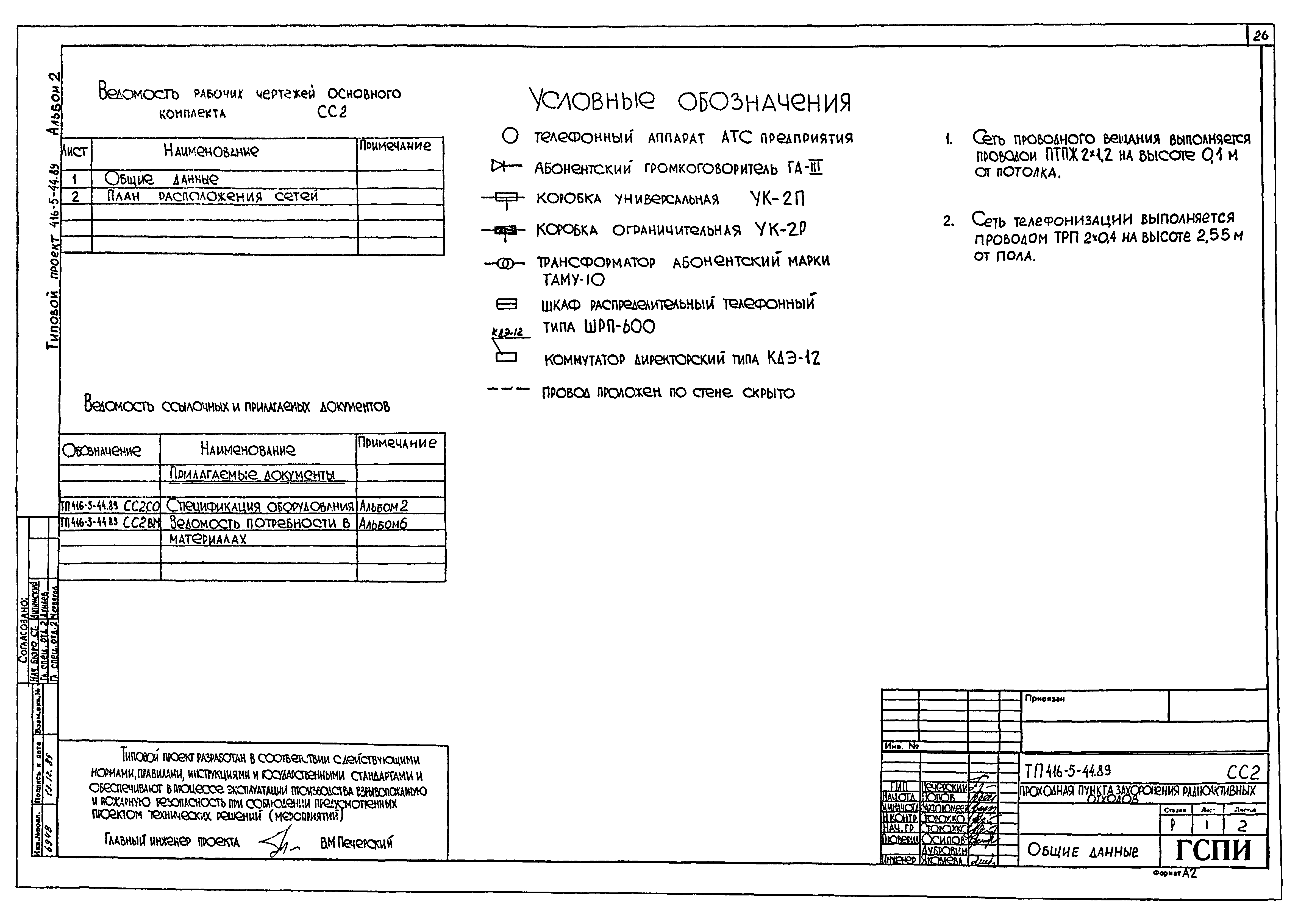 Типовой проект 416-5-44.89