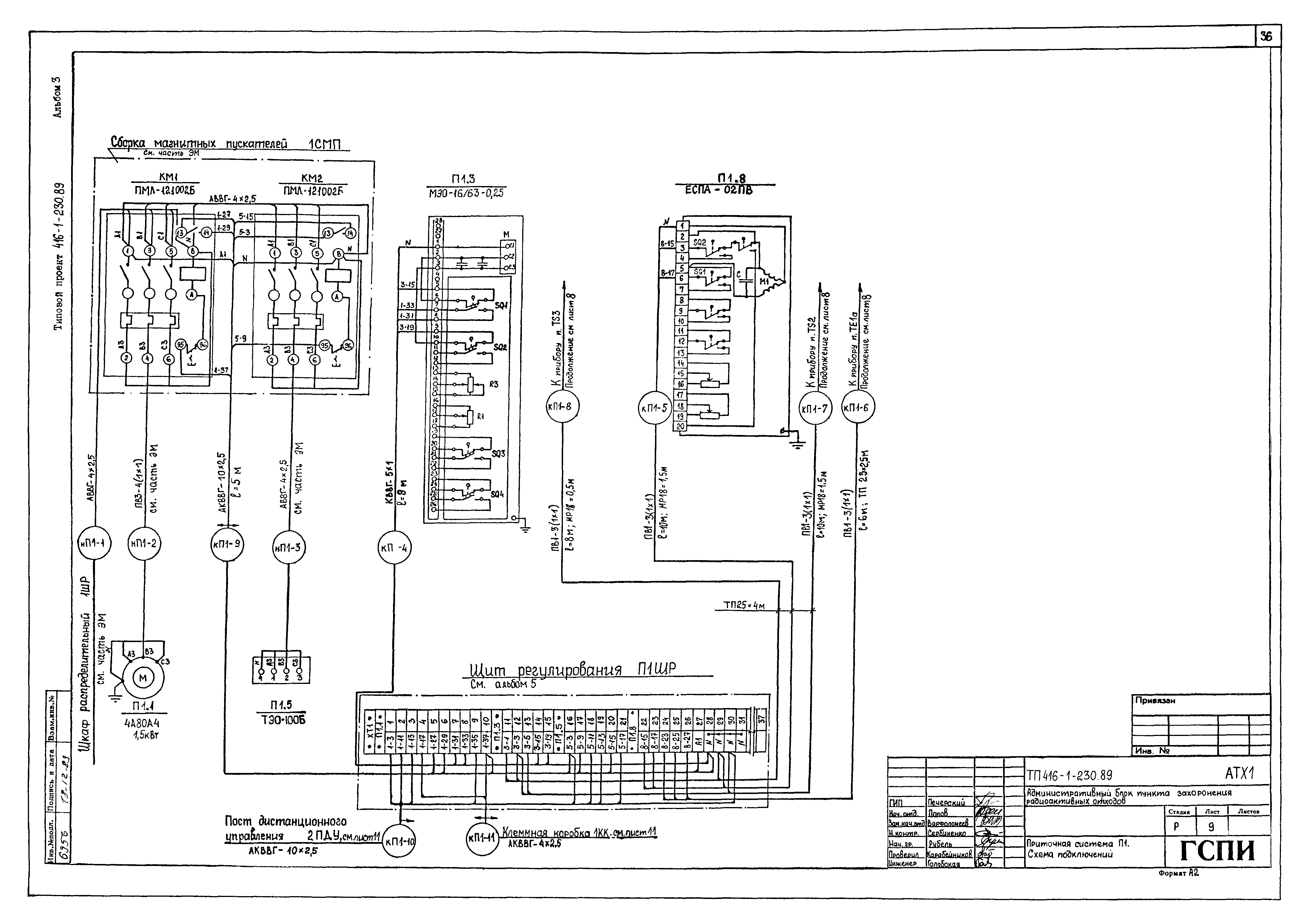 Типовой проект 416-1-230.89