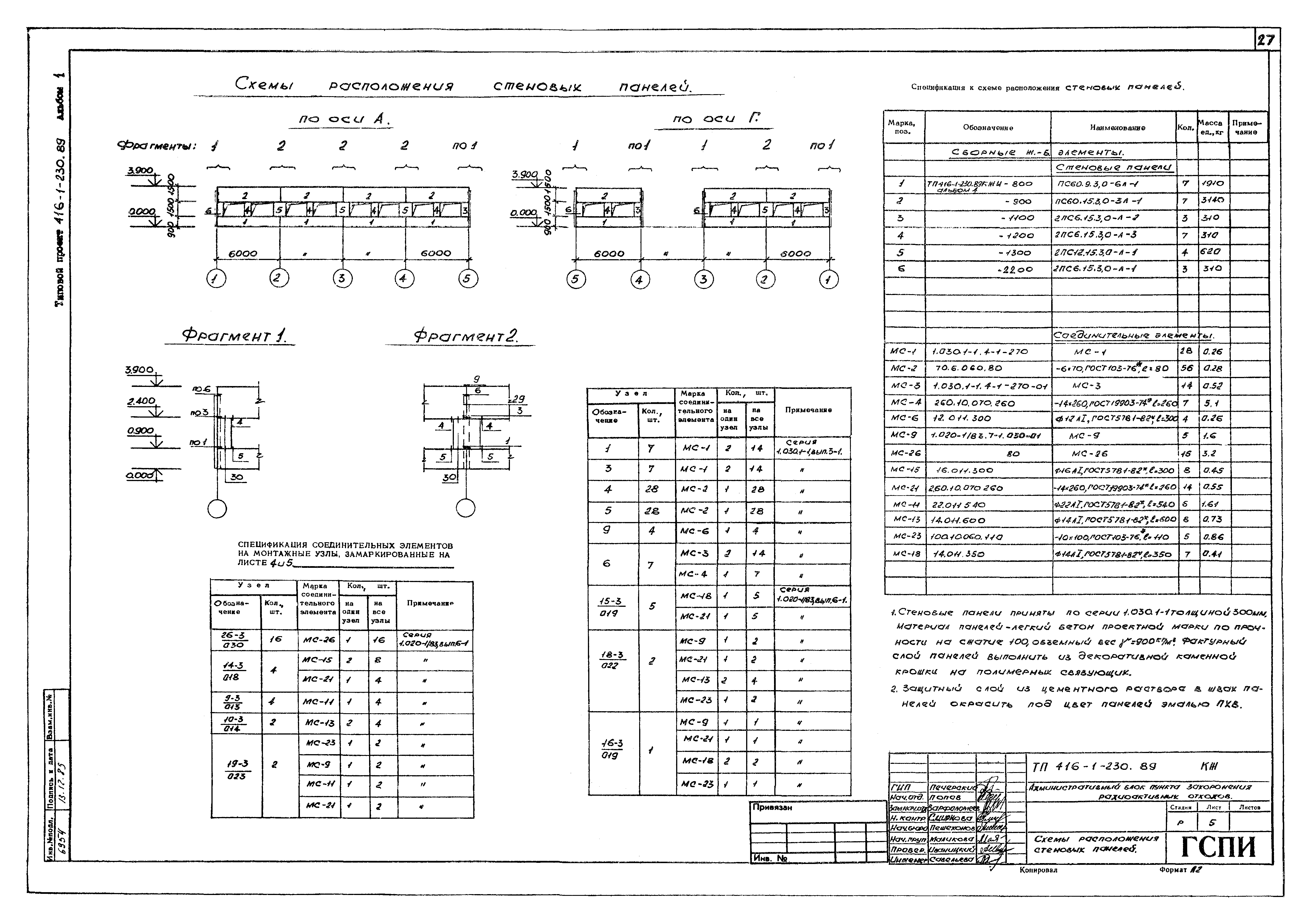 Типовой проект 416-1-230.89