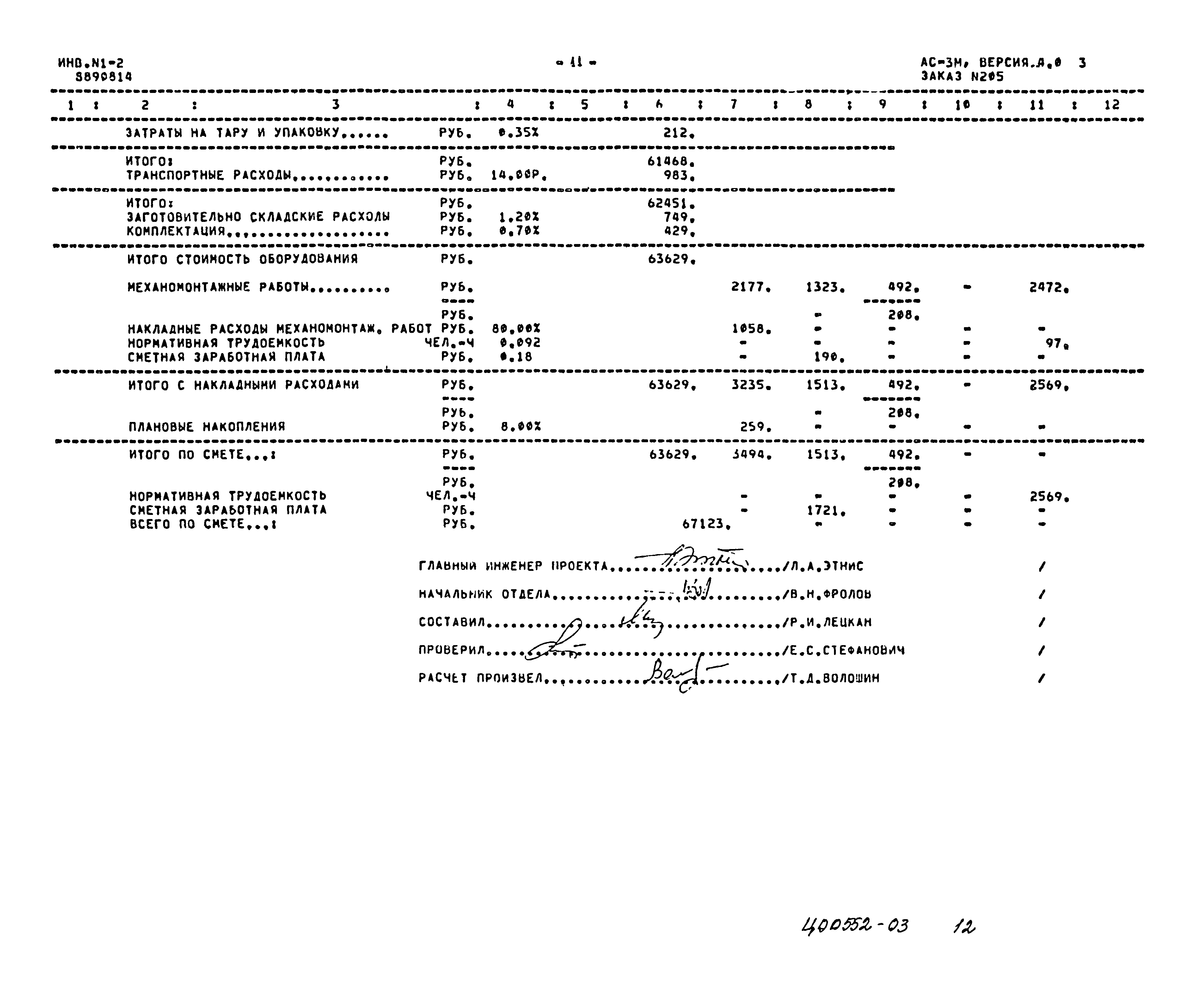 Типовой проект 409-28-55.89