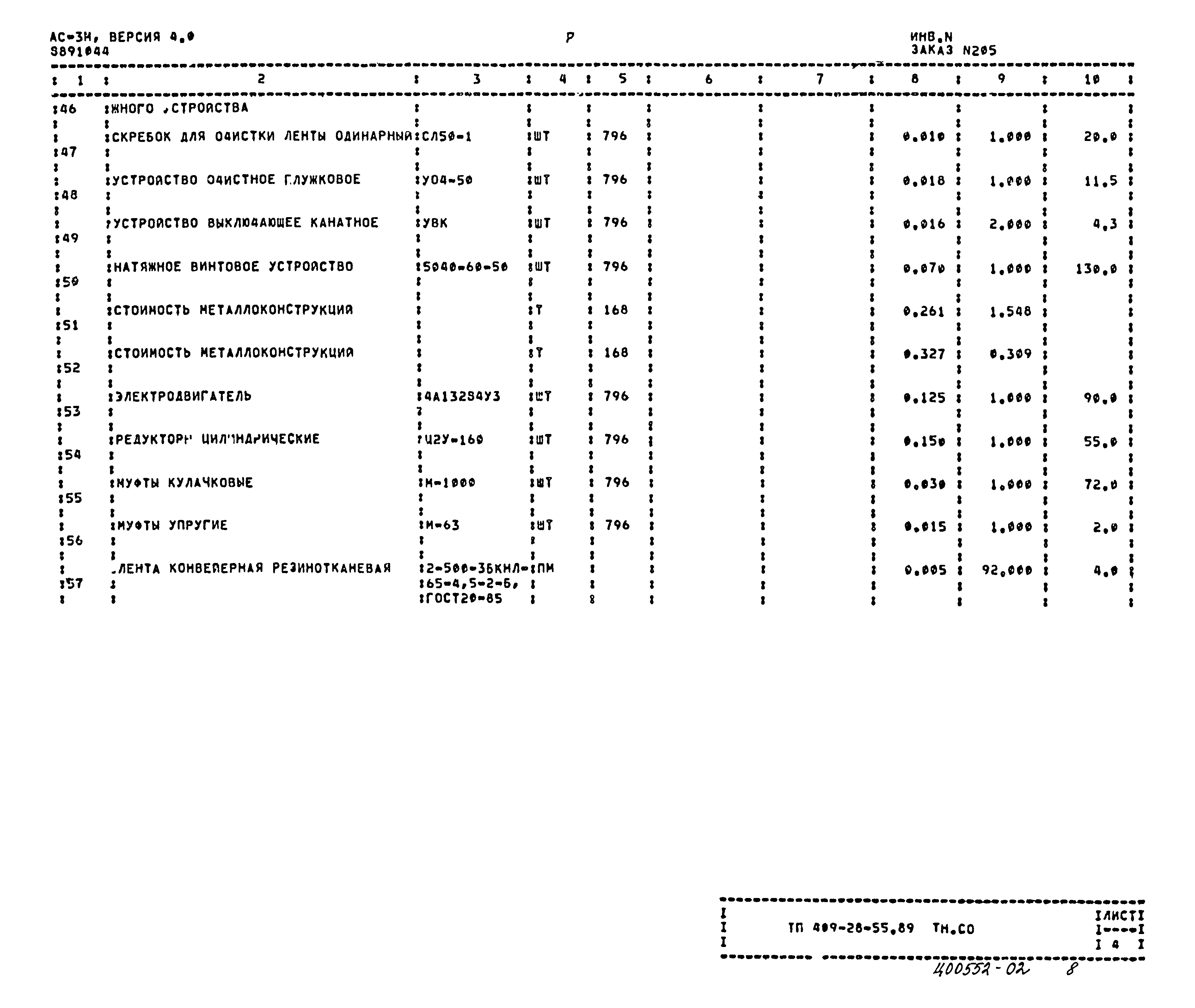 Типовой проект 409-28-55.89