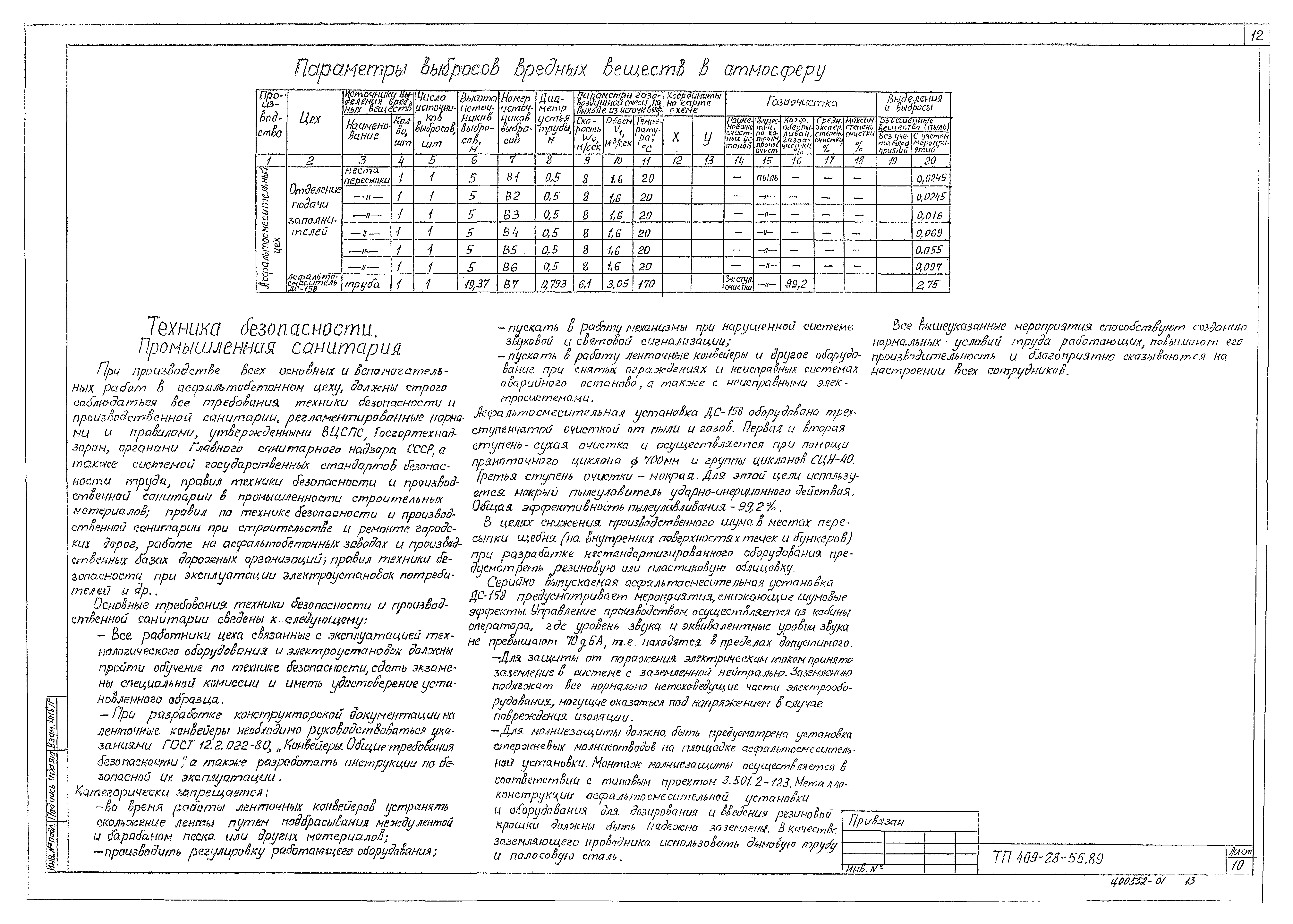 Типовой проект 409-28-55.89