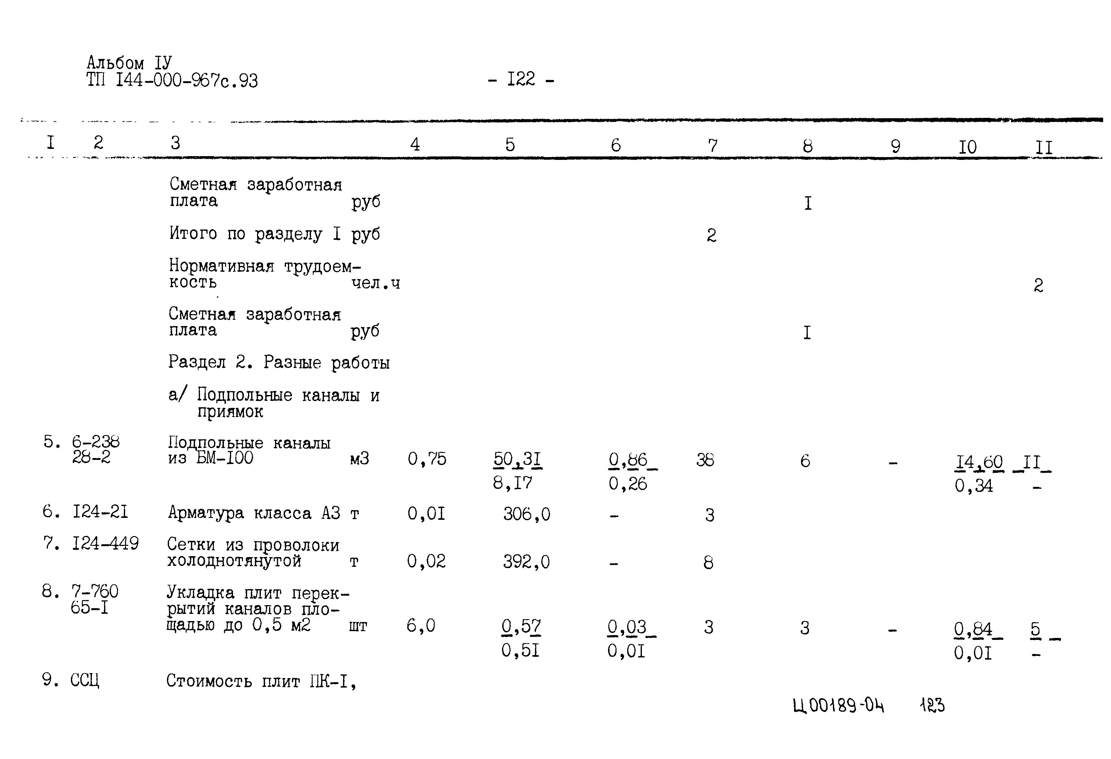 Типовой проект 144-000-967с.93
