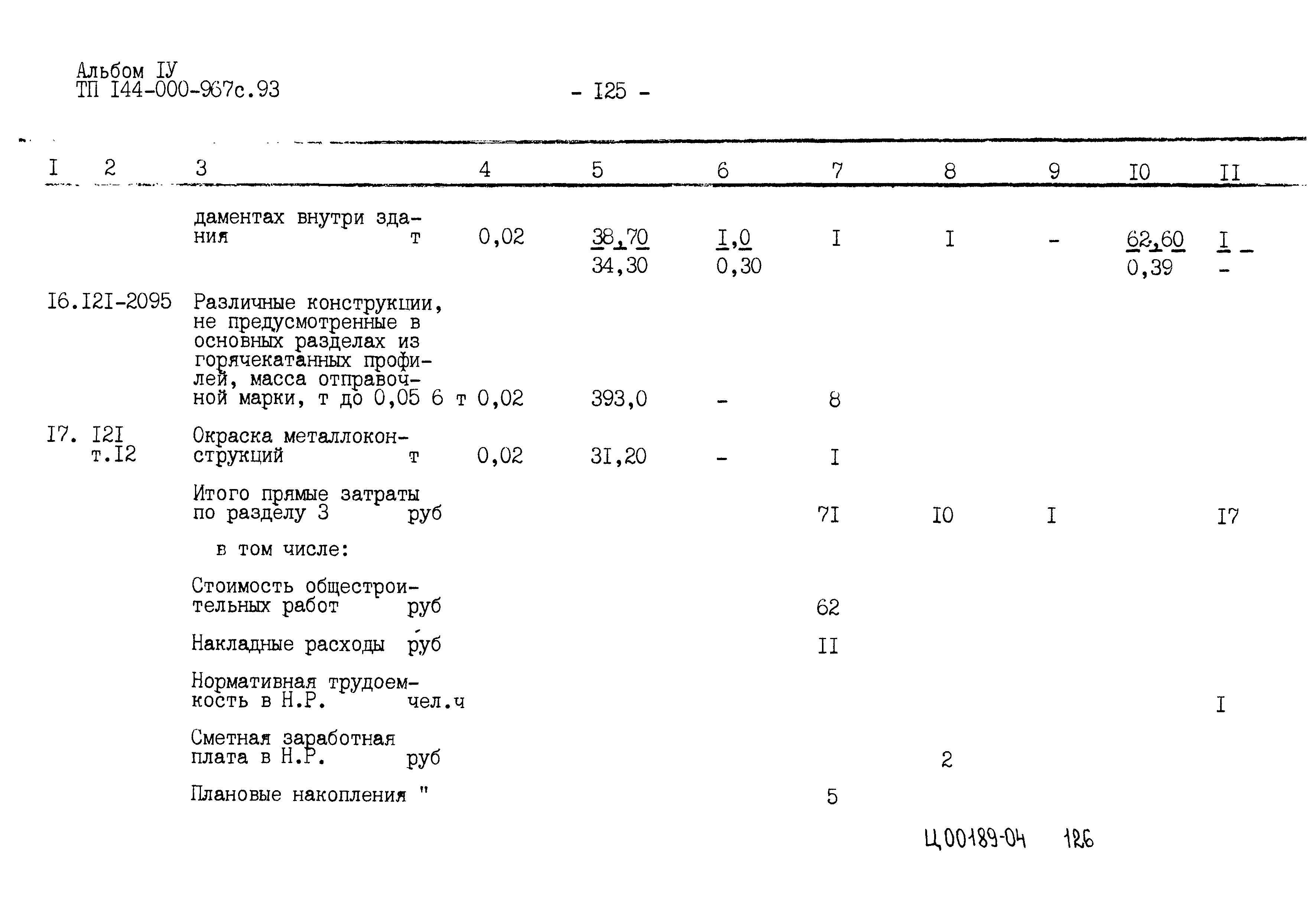 Типовой проект 144-000-967с.93