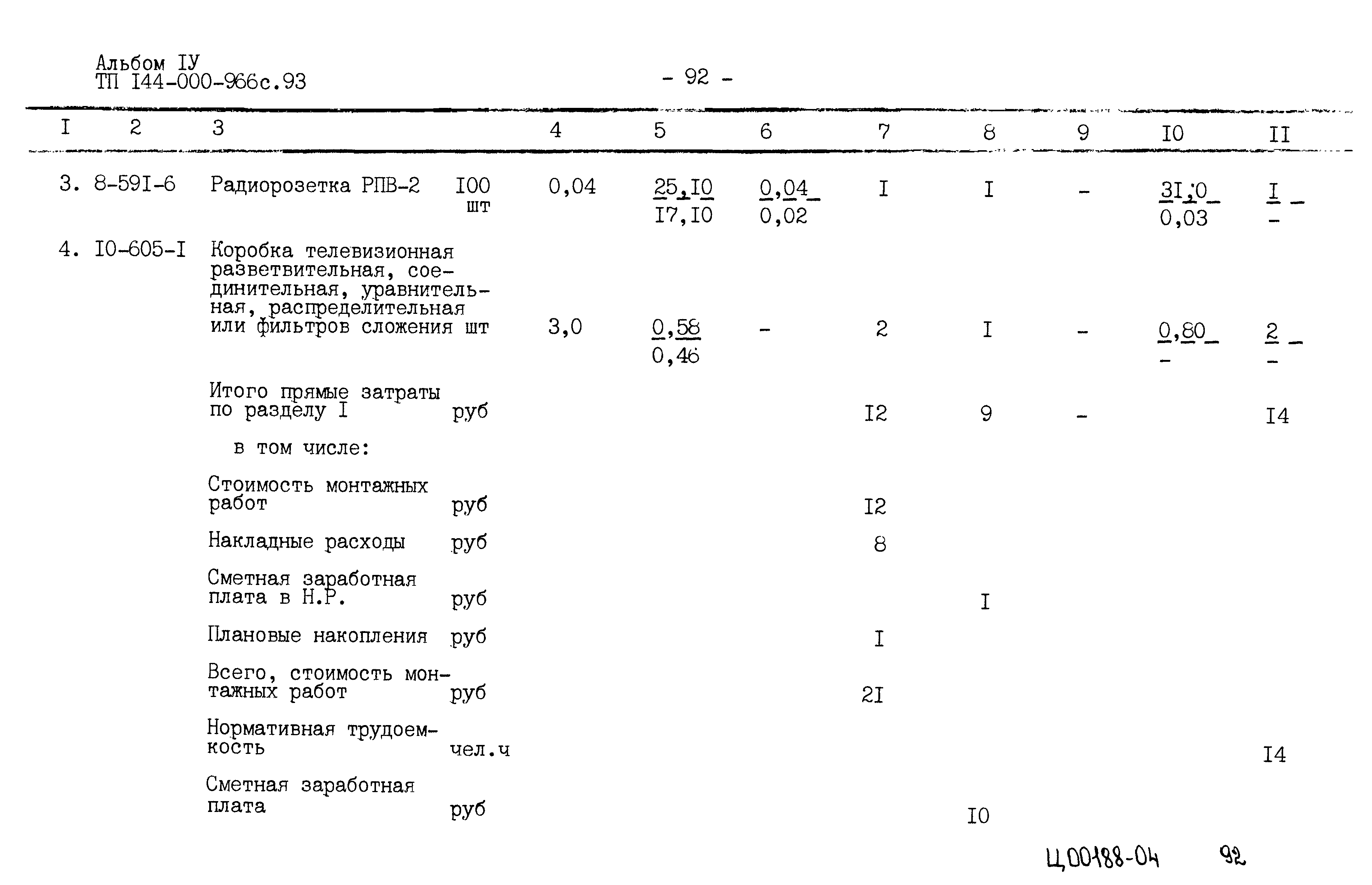 Типовой проект 144-000-966с.93