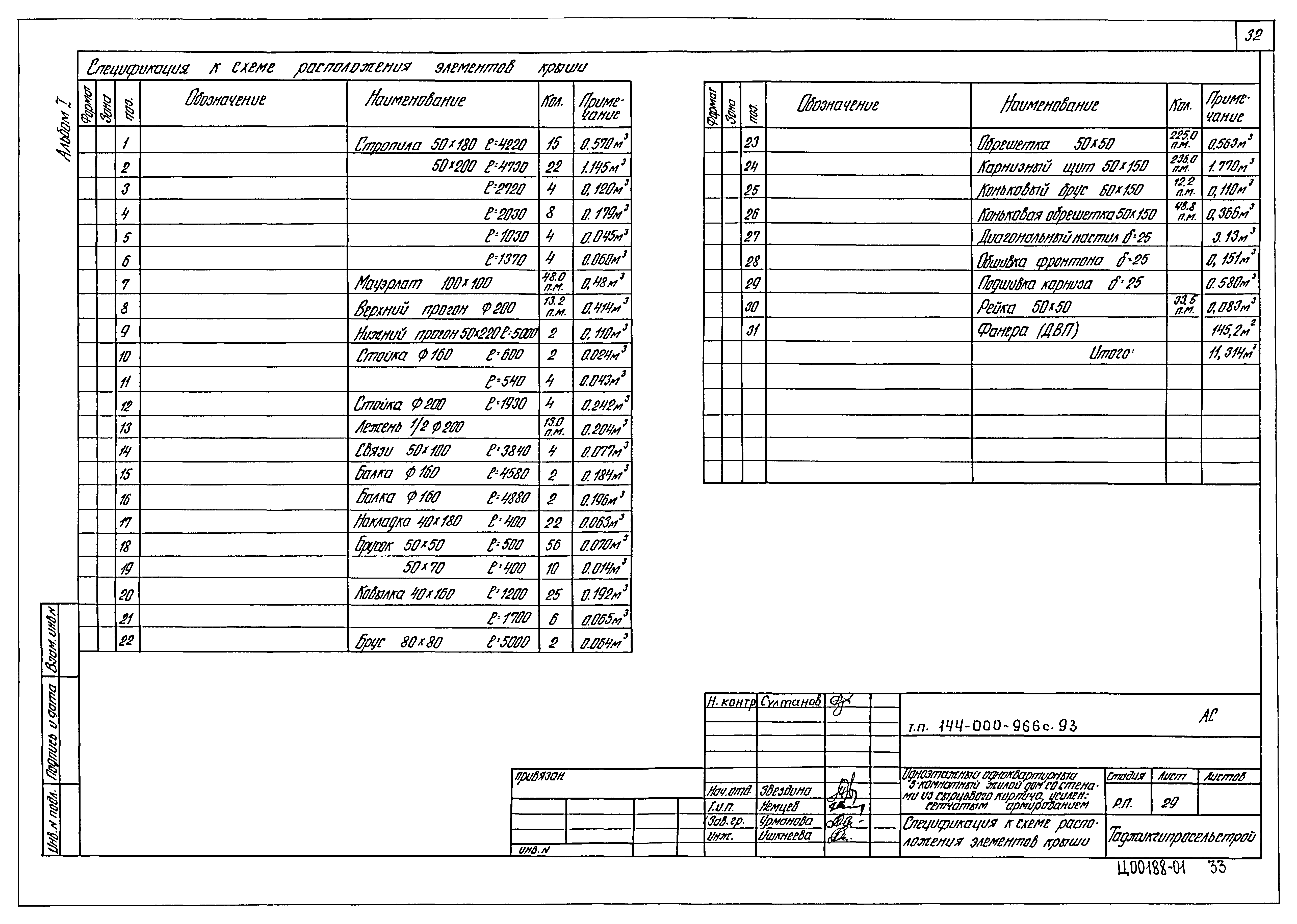 Типовой проект 144-000-966с.93