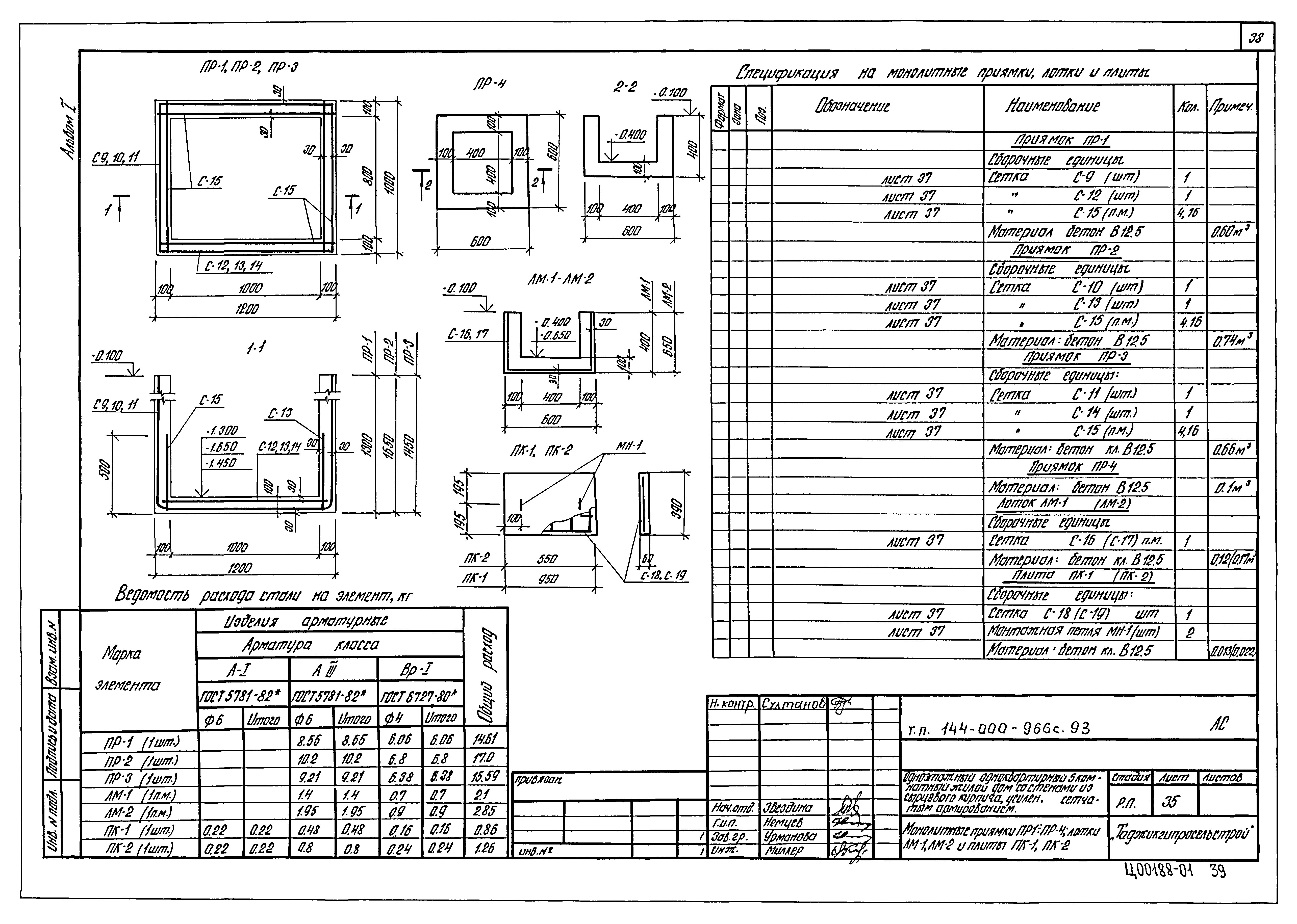 Типовой проект 144-000-966с.93