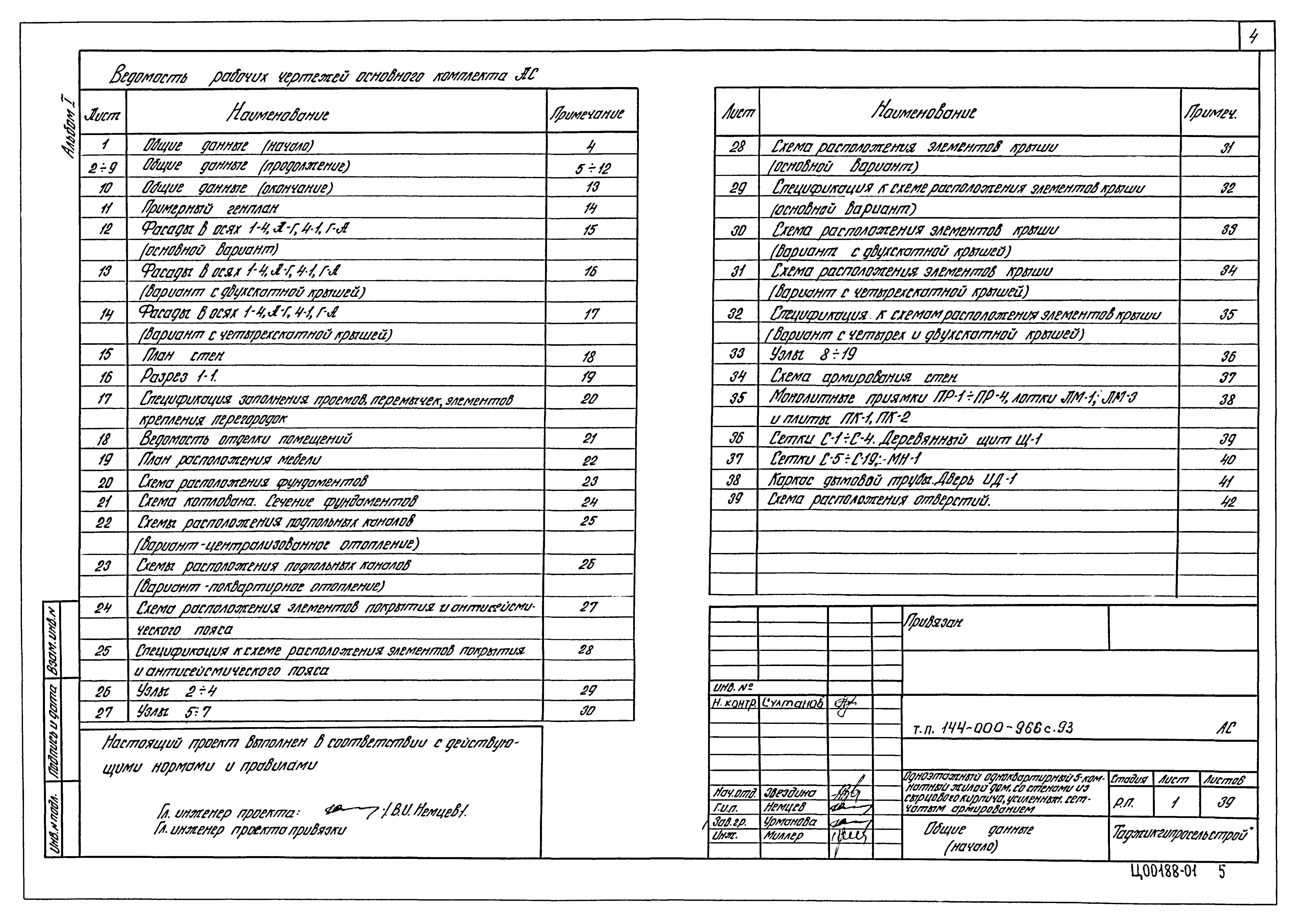 Типовой проект 144-000-966с.93
