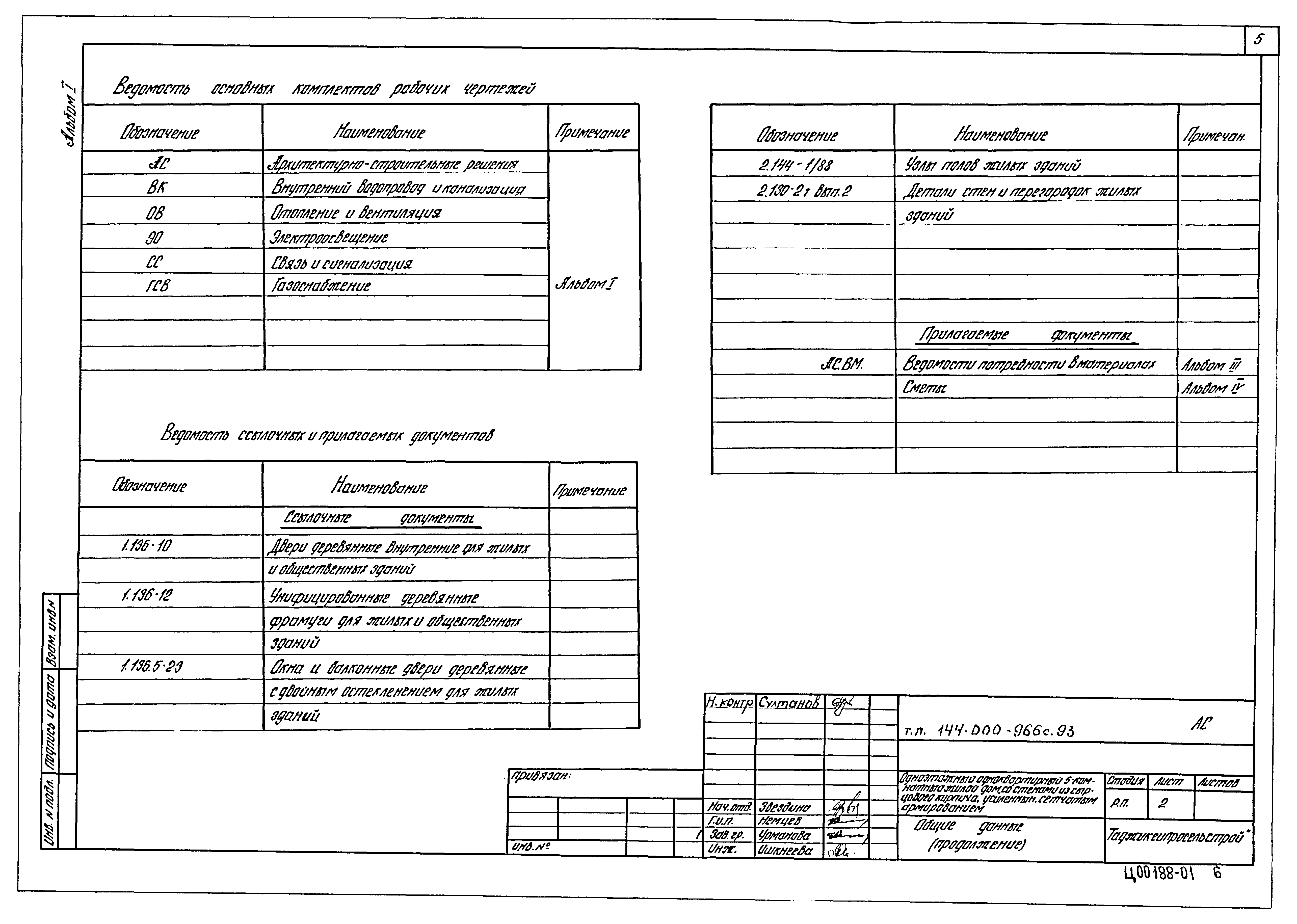 Типовой проект 144-000-966с.93