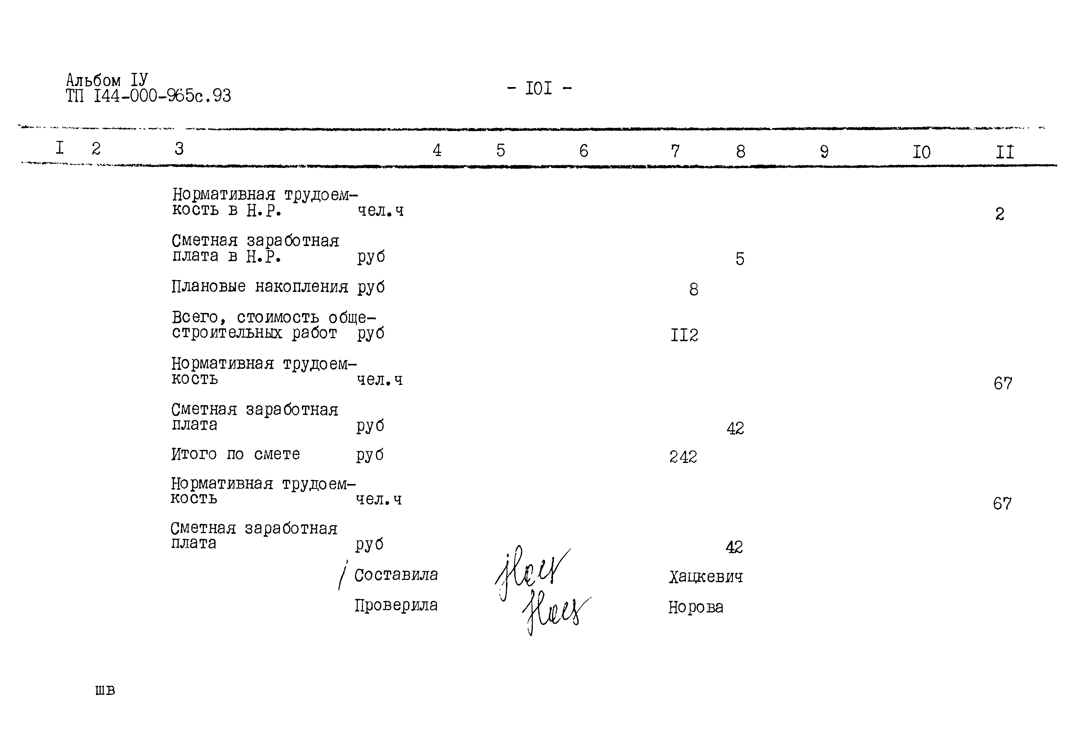 Типовой проект 144-000-965с.93
