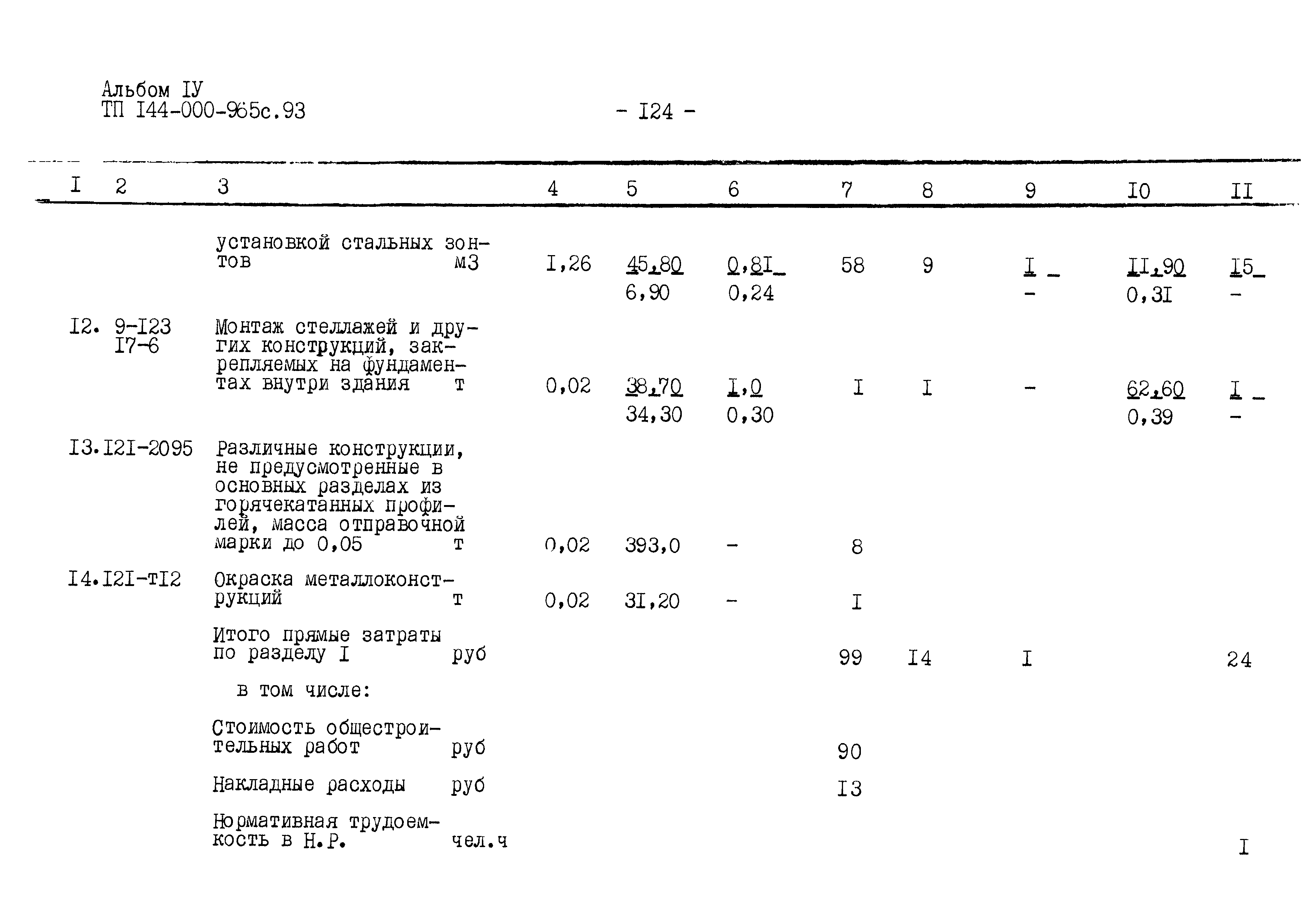 Типовой проект 144-000-965с.93