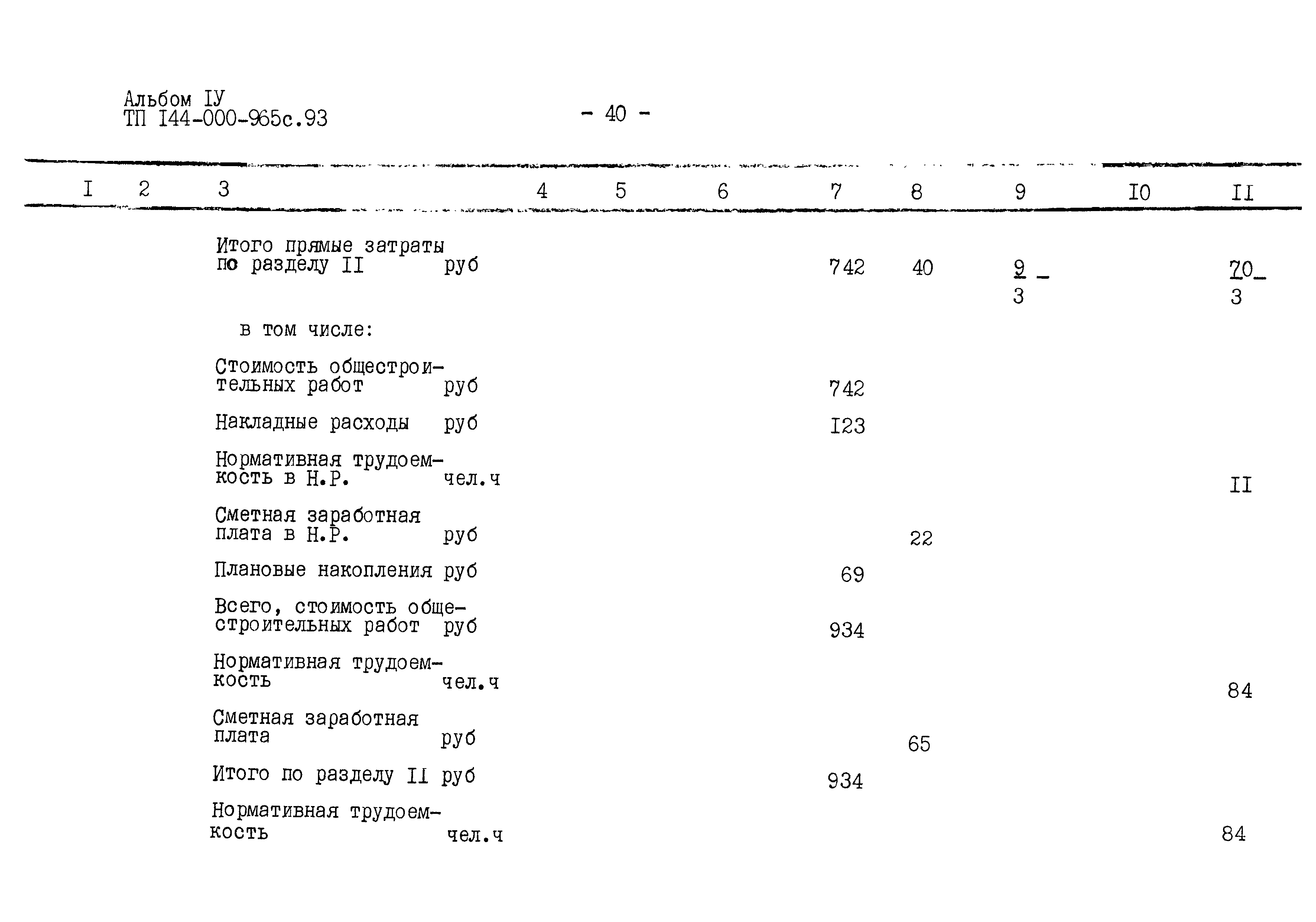 Типовой проект 144-000-965с.93
