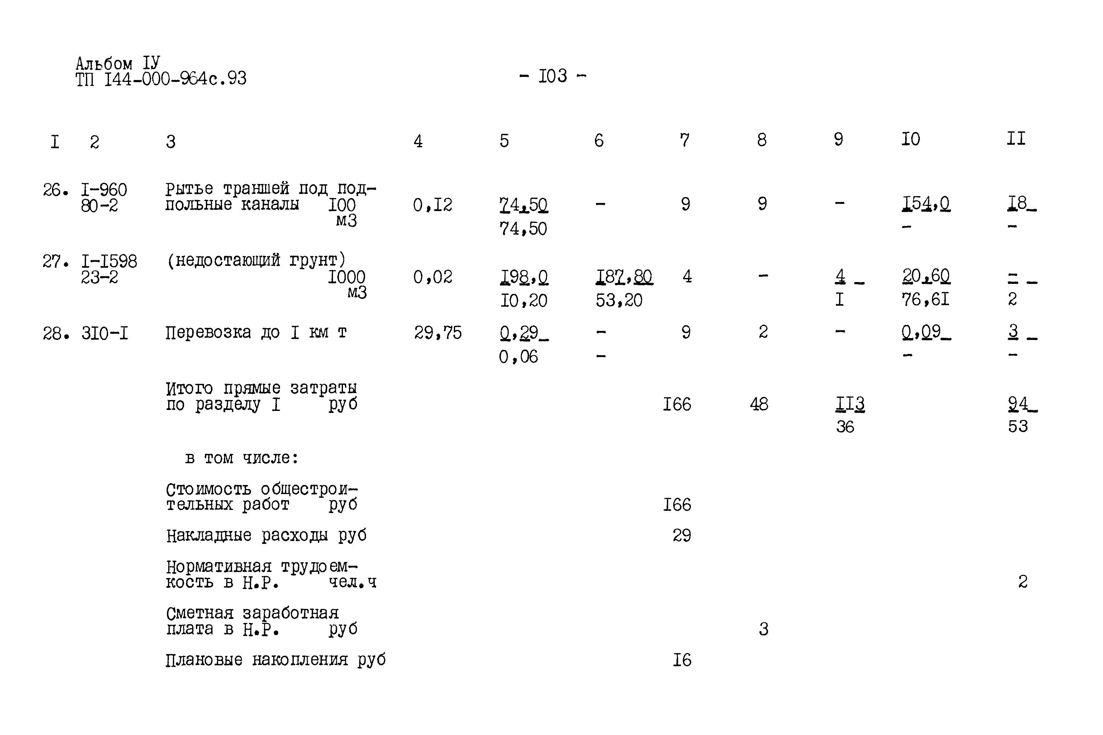 Типовой проект 144-000-964с.93