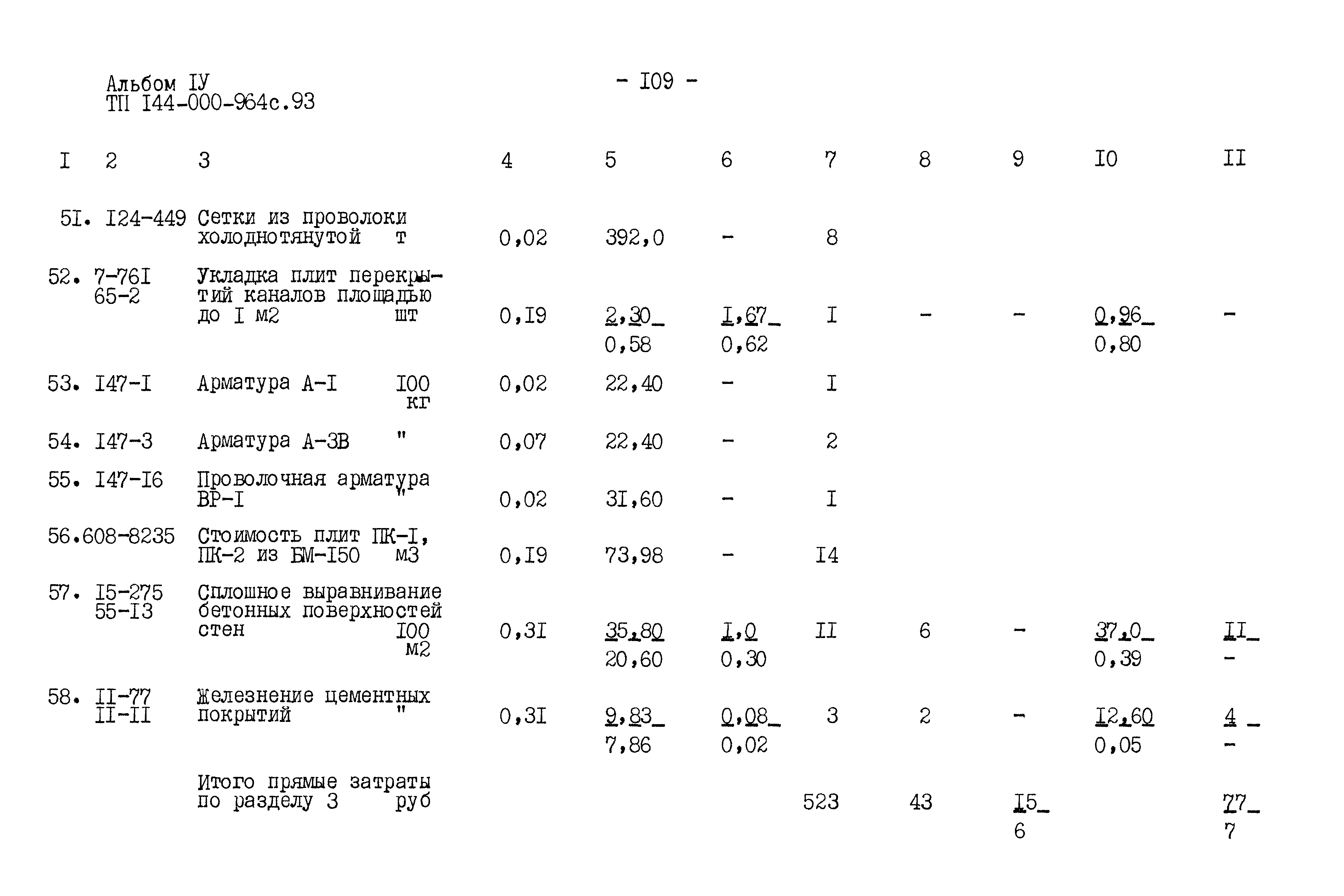 Типовой проект 144-000-964с.93