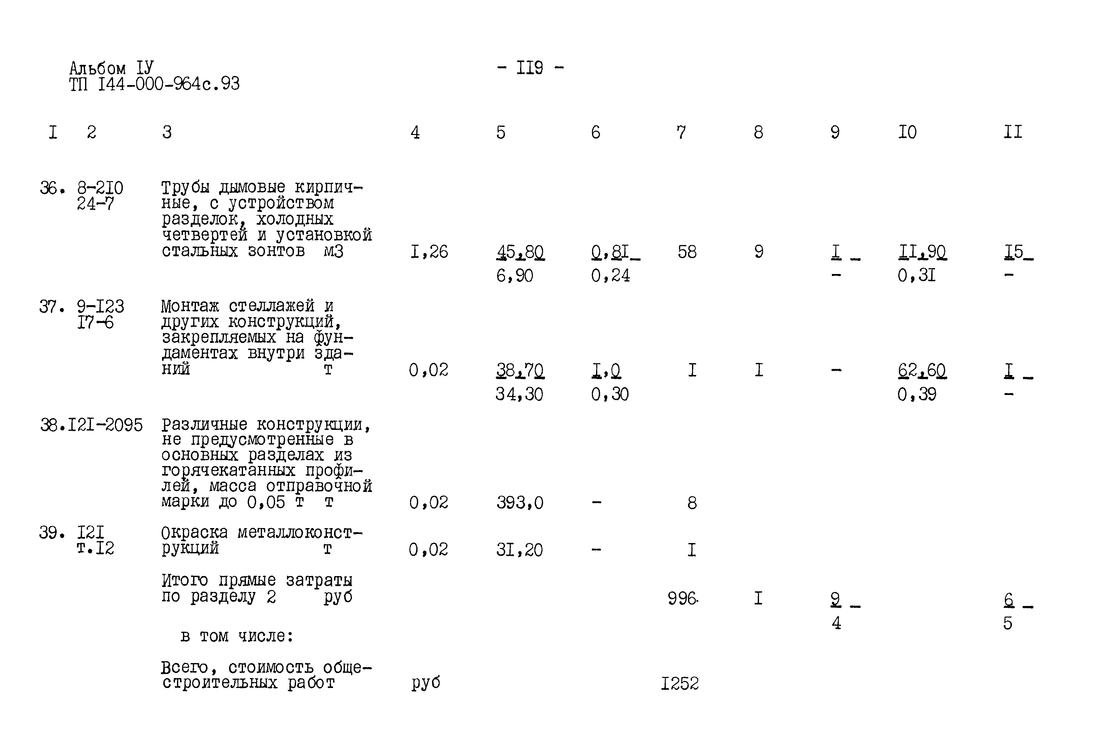 Типовой проект 144-000-964с.93