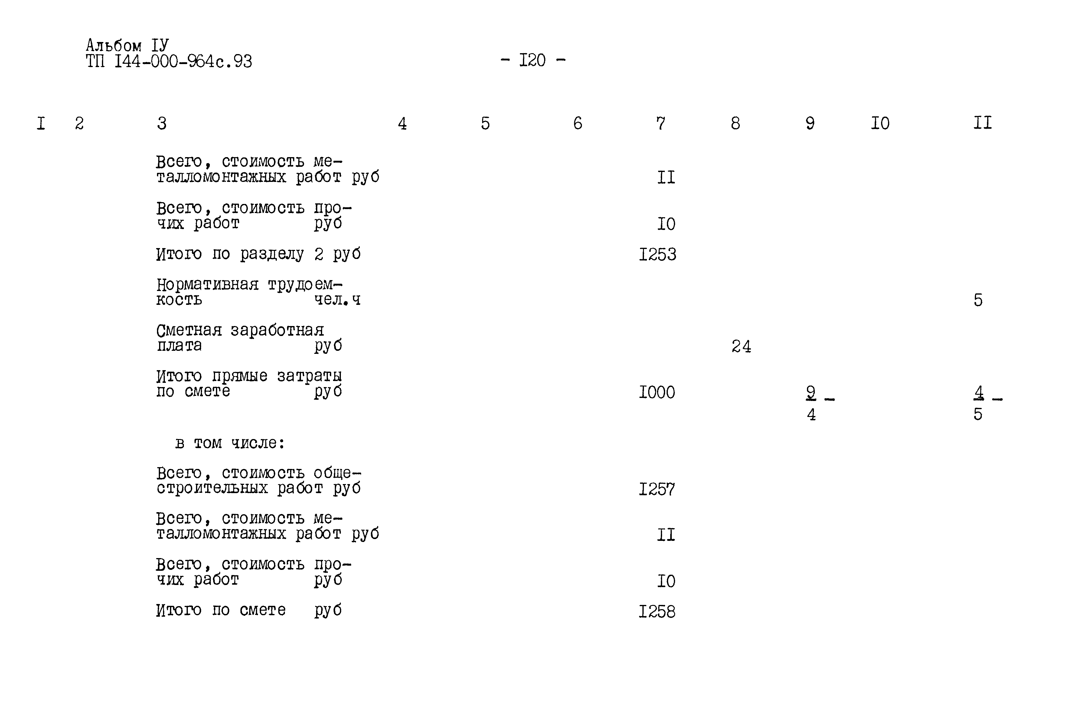 Типовой проект 144-000-964с.93