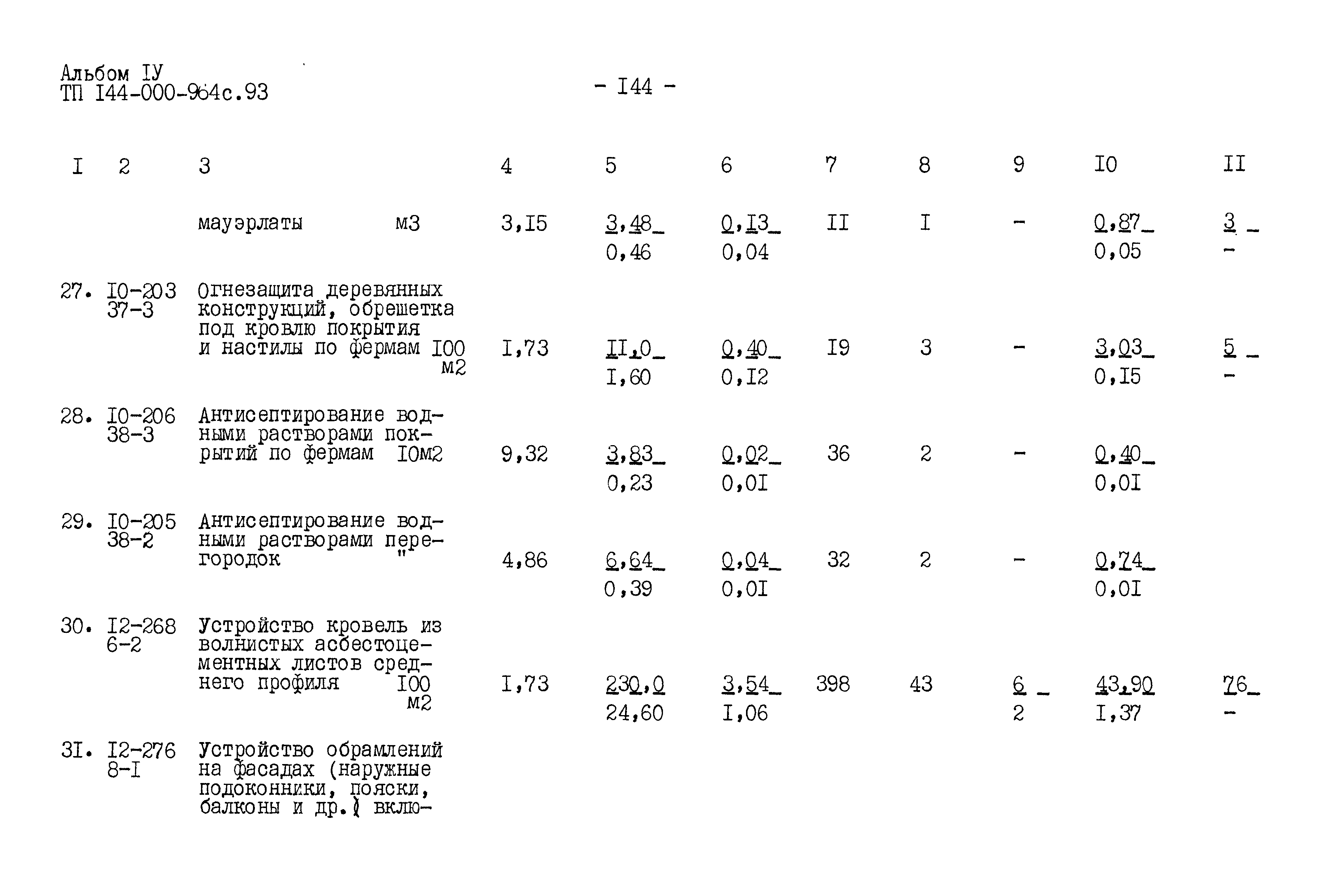 Типовой проект 144-000-964с.93