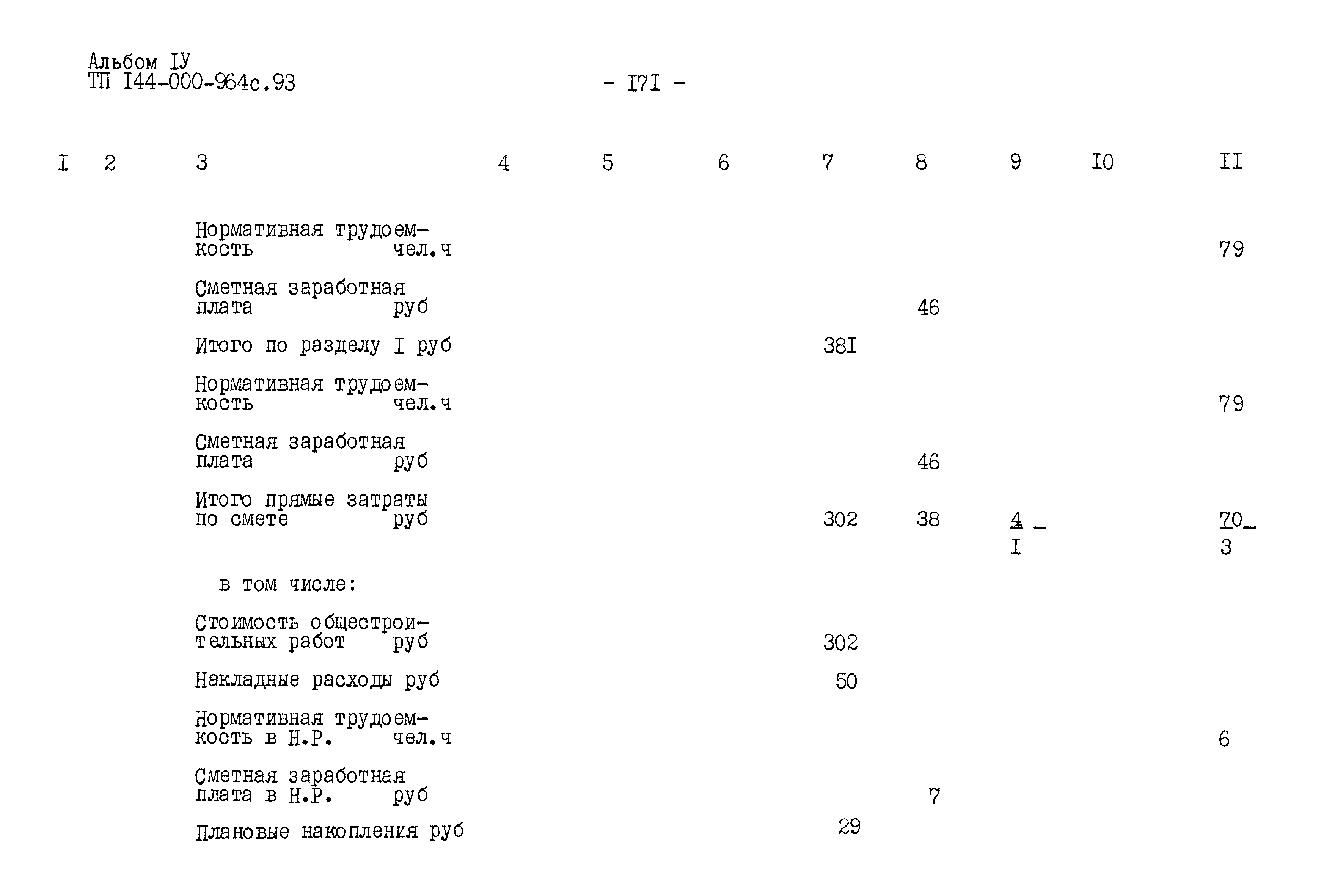 Типовой проект 144-000-964с.93