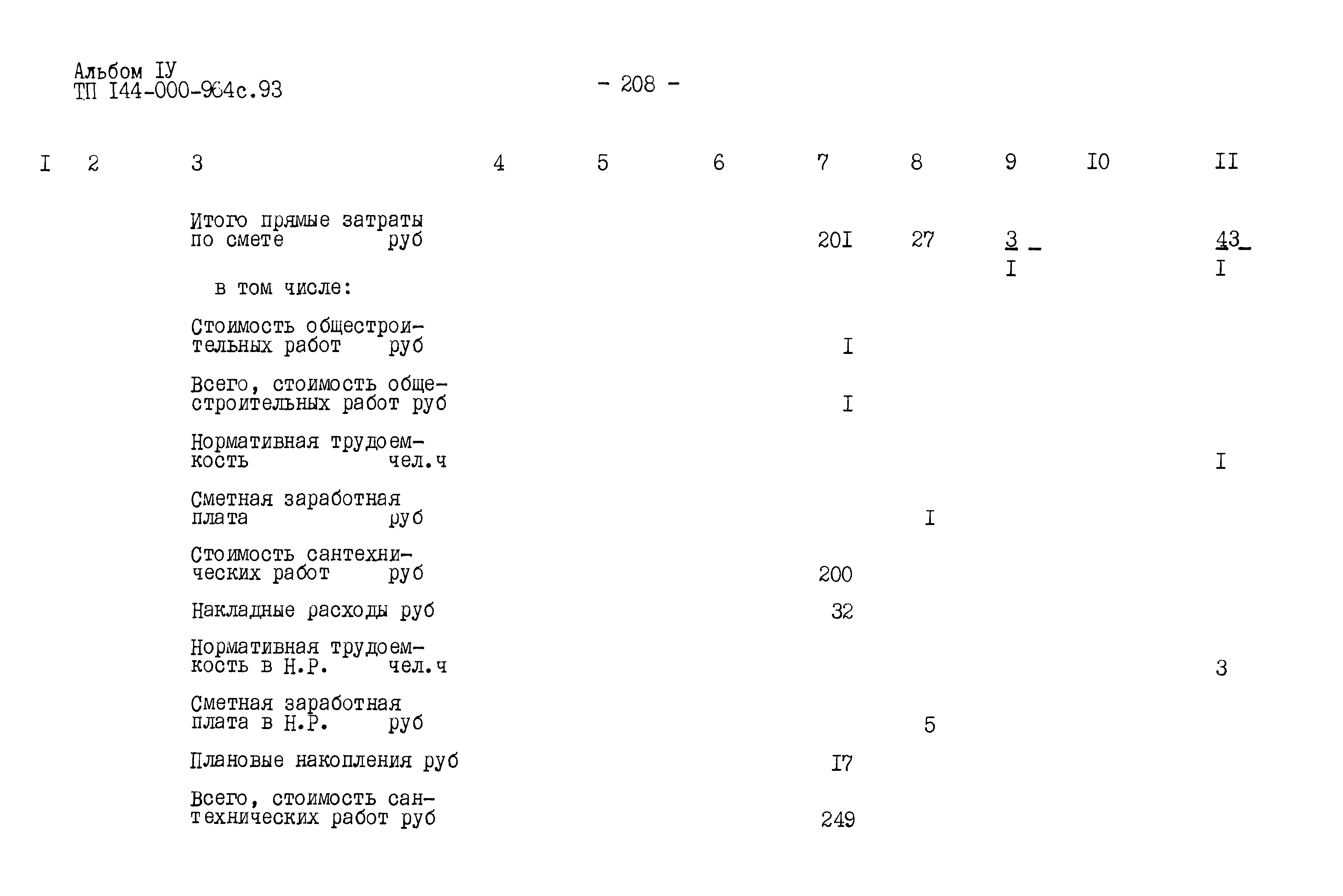 Типовой проект 144-000-964с.93