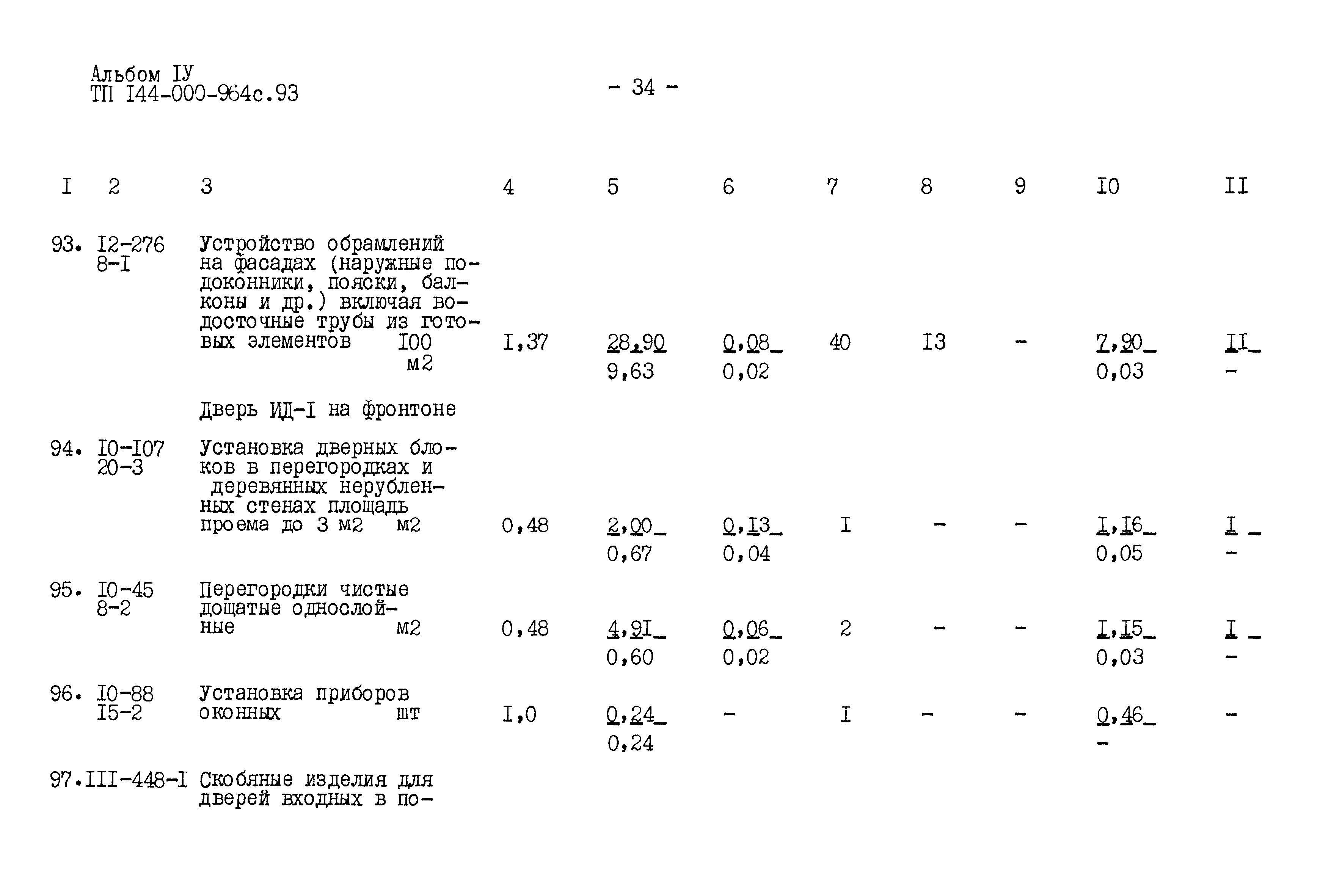 Типовой проект 144-000-964с.93