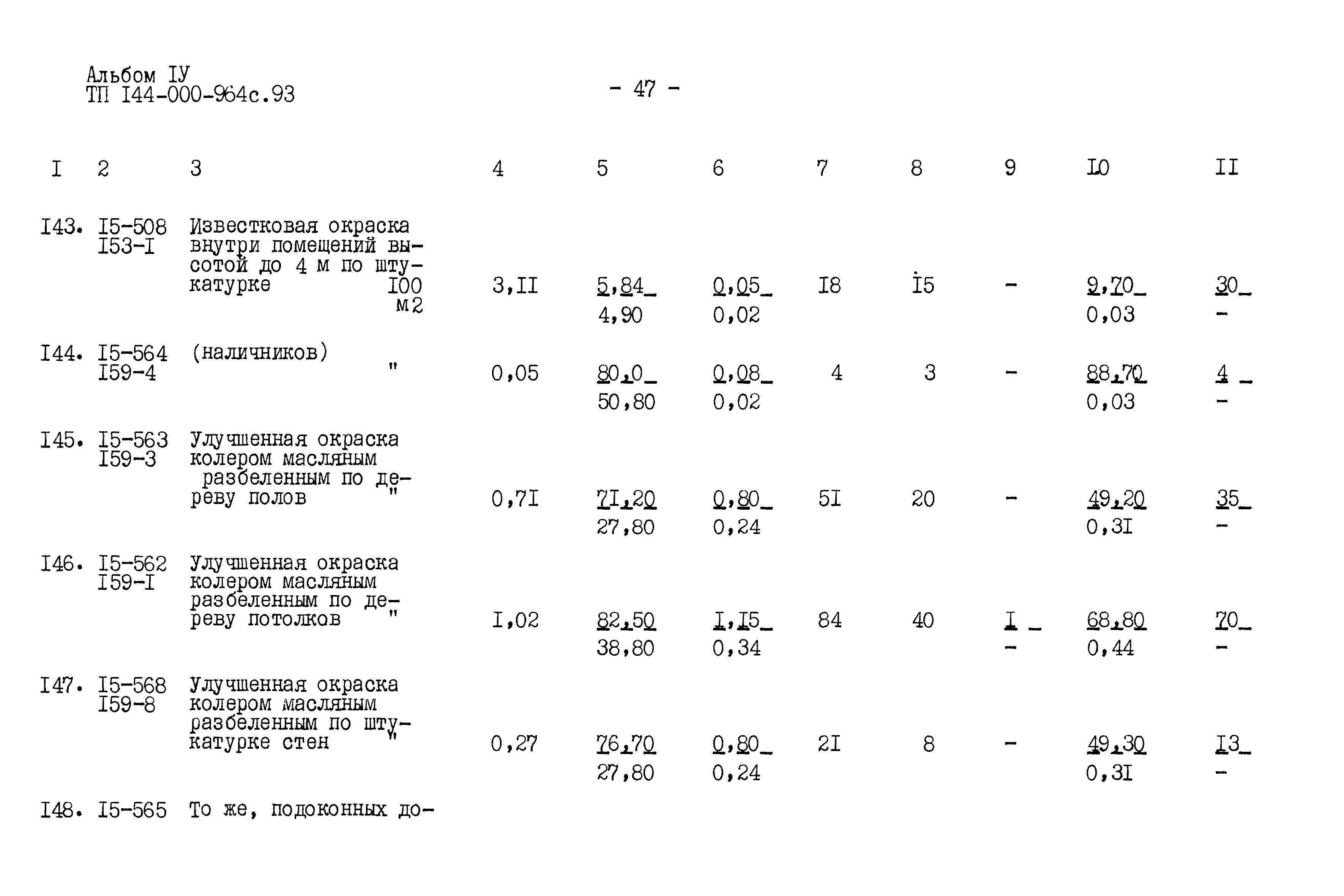 Типовой проект 144-000-964с.93