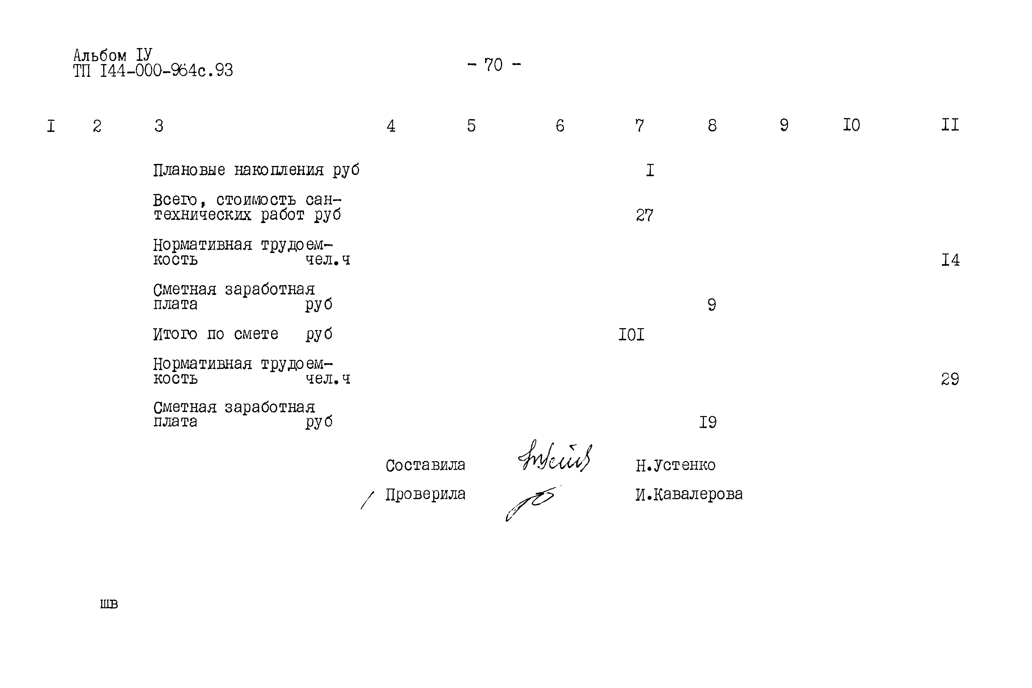 Типовой проект 144-000-964с.93