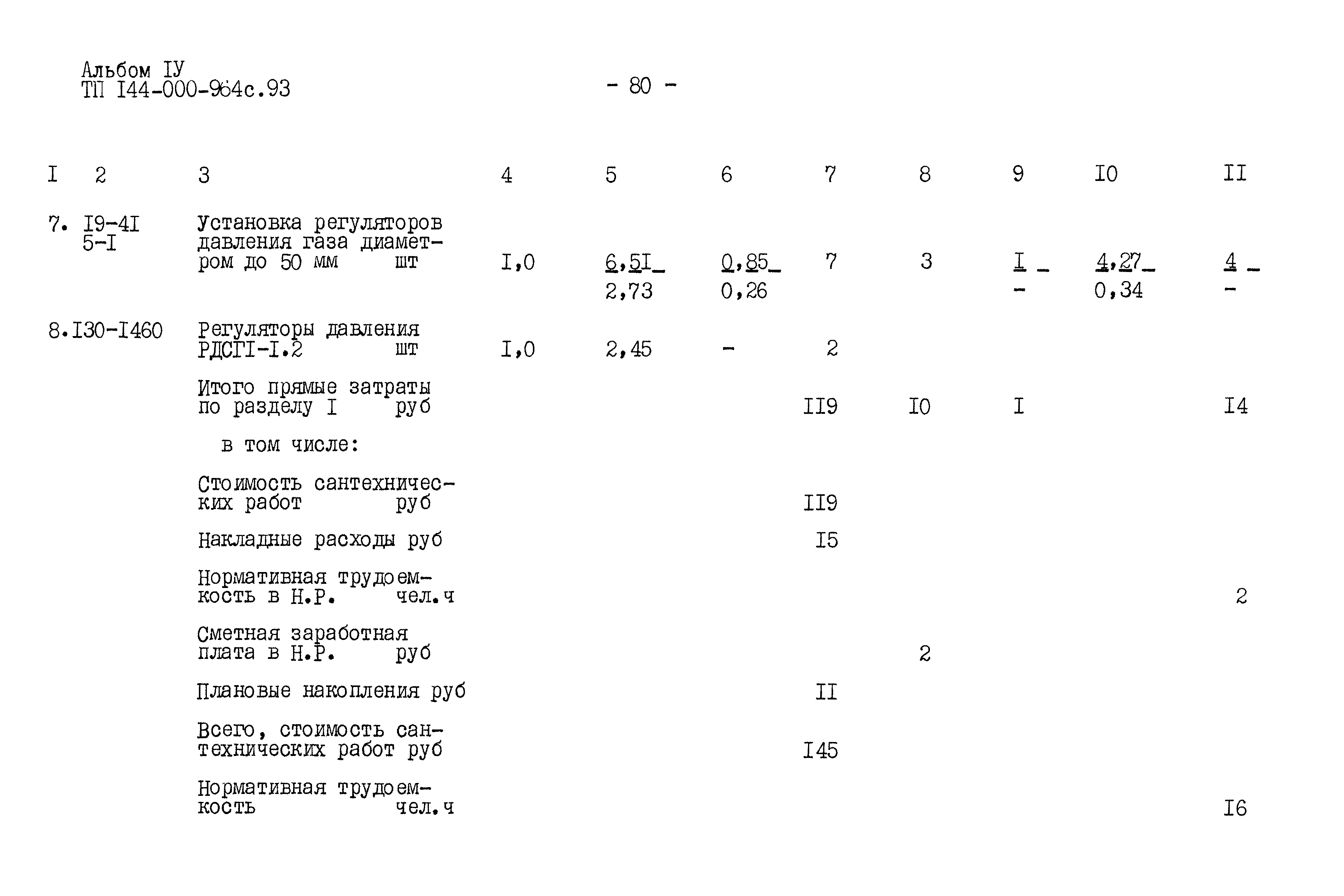 Типовой проект 144-000-964с.93