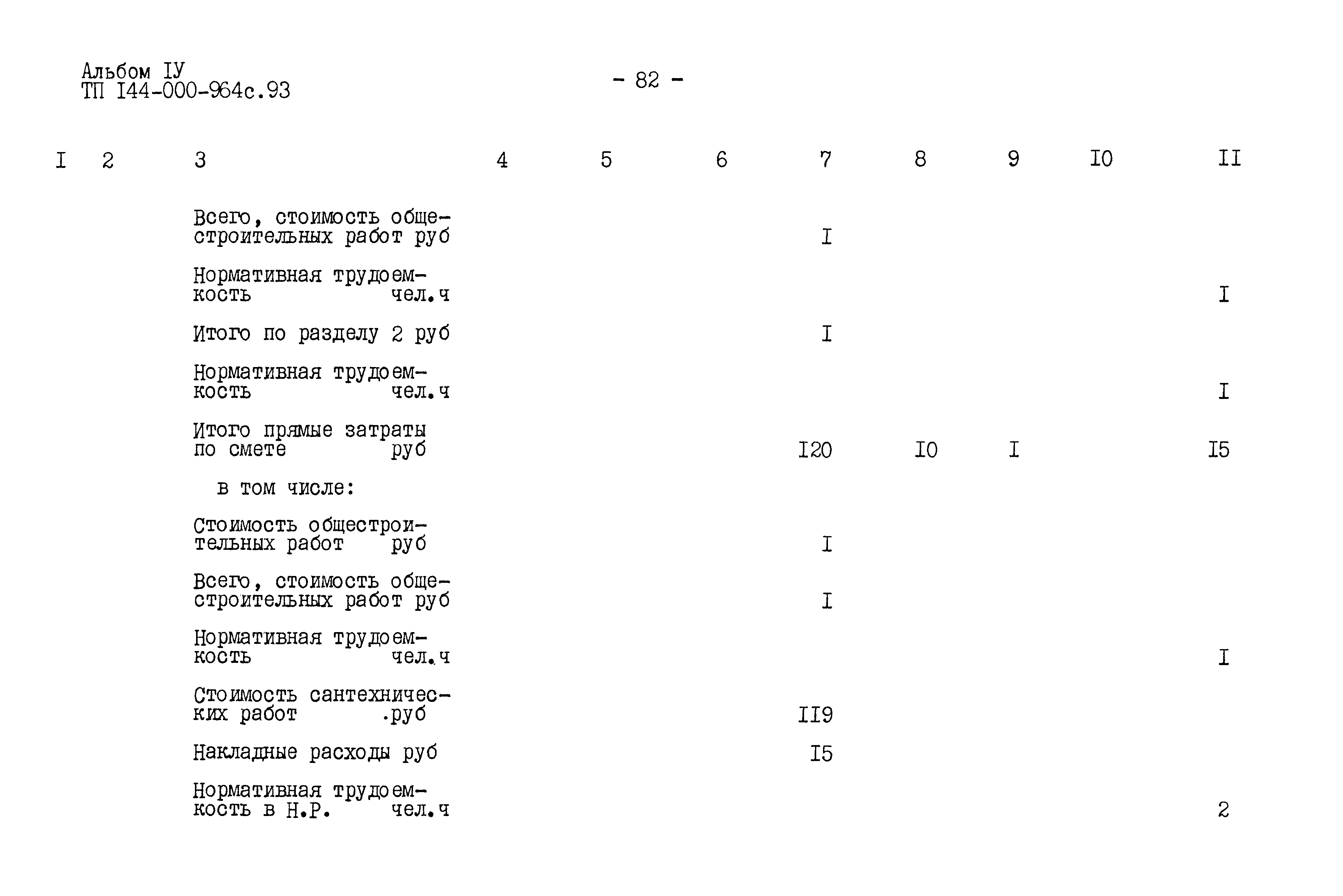 Типовой проект 144-000-964с.93