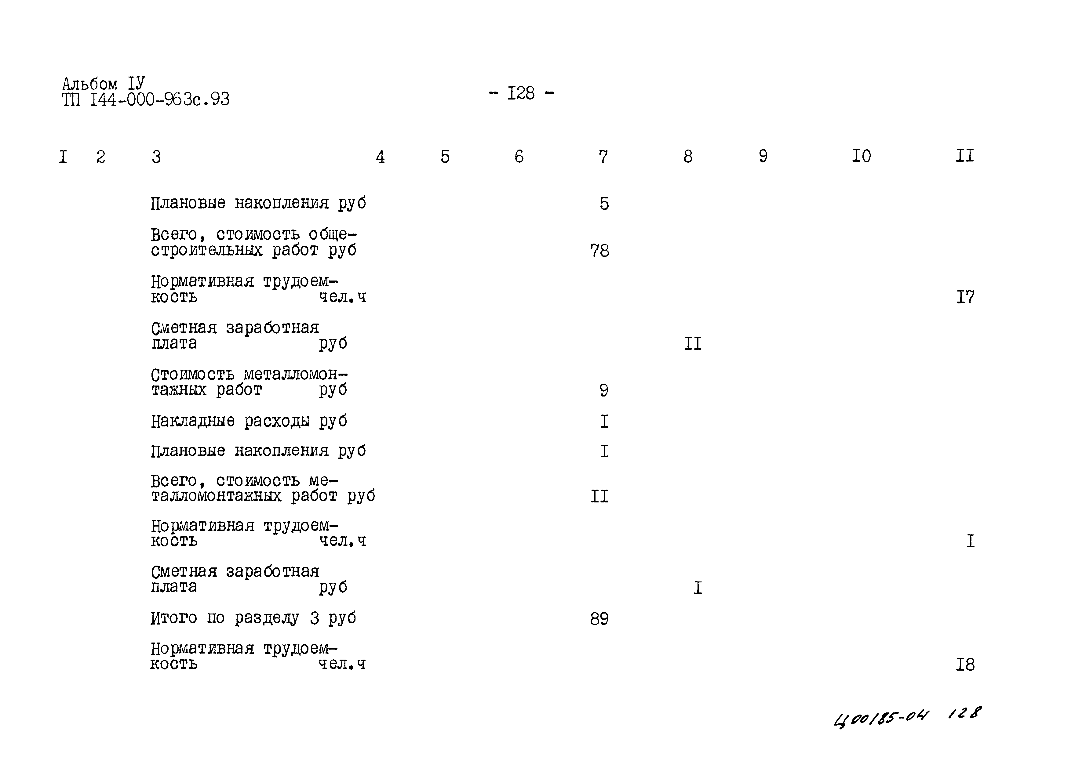 Типовой проект 144-000-963с.93