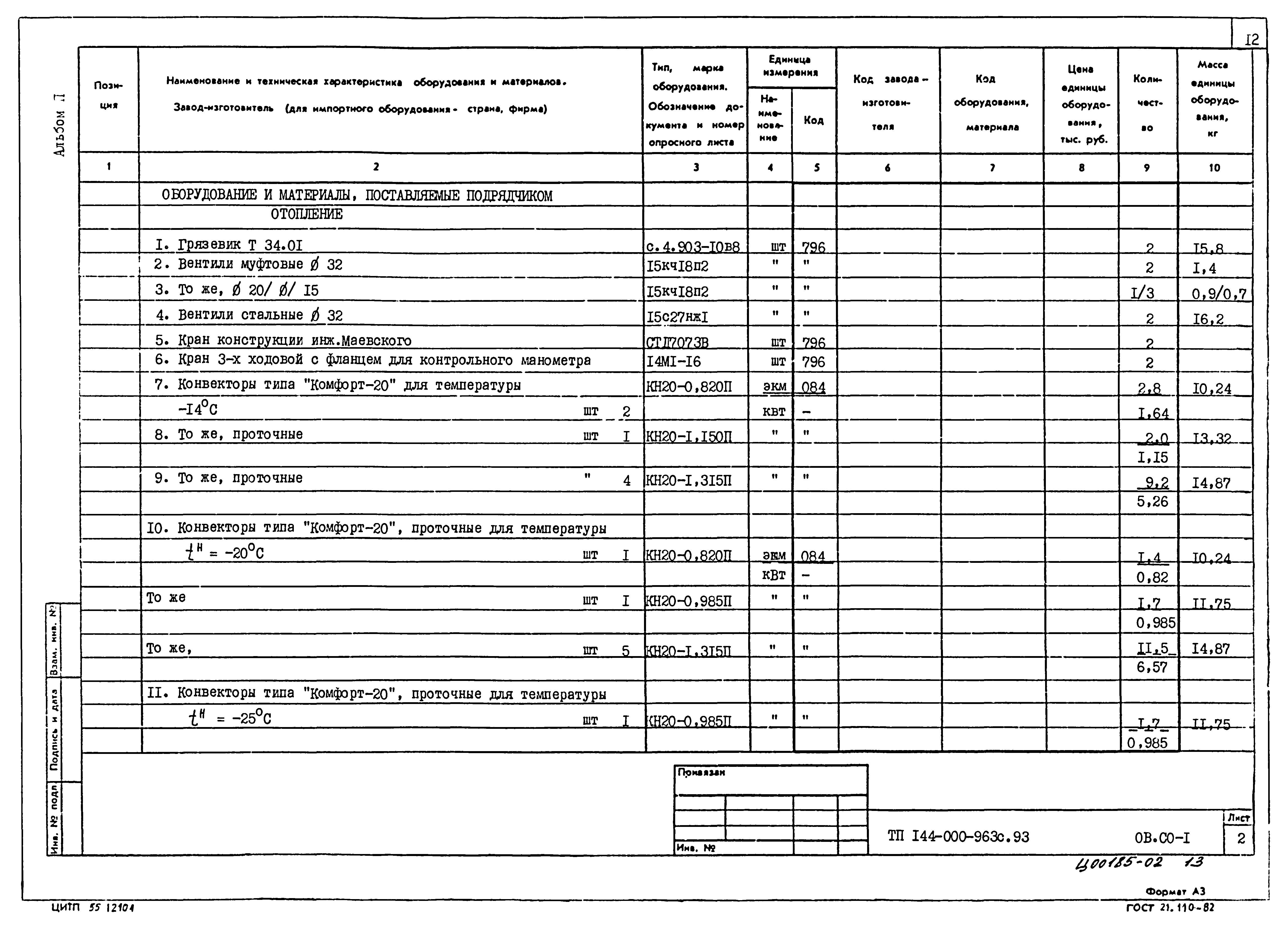 Типовой проект 144-000-963с.93