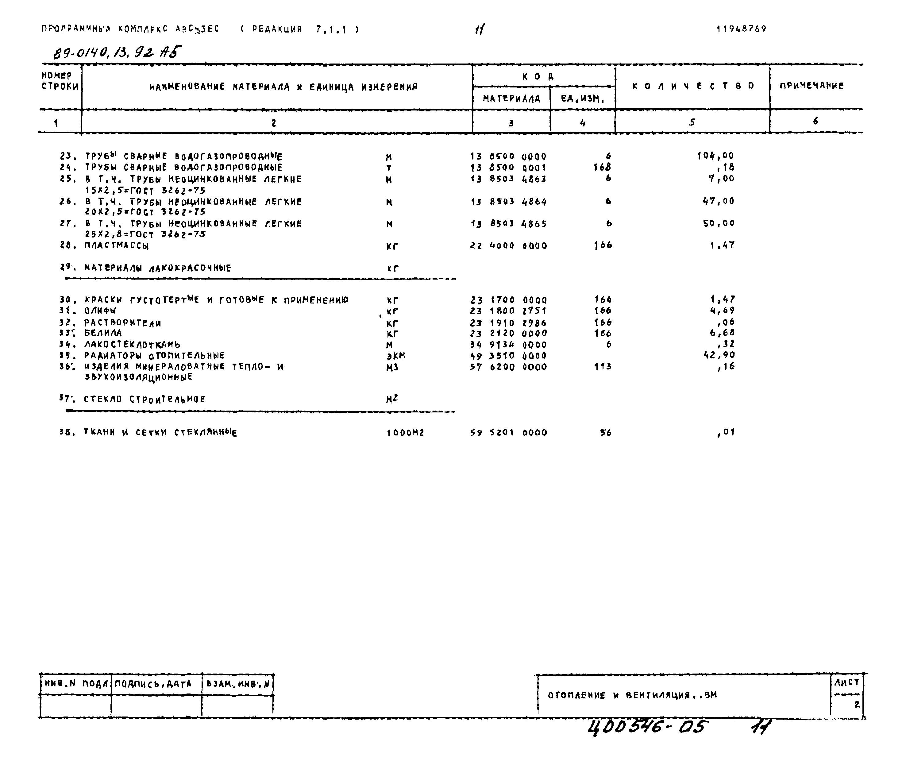 Типовой проект 89-0140.13.92