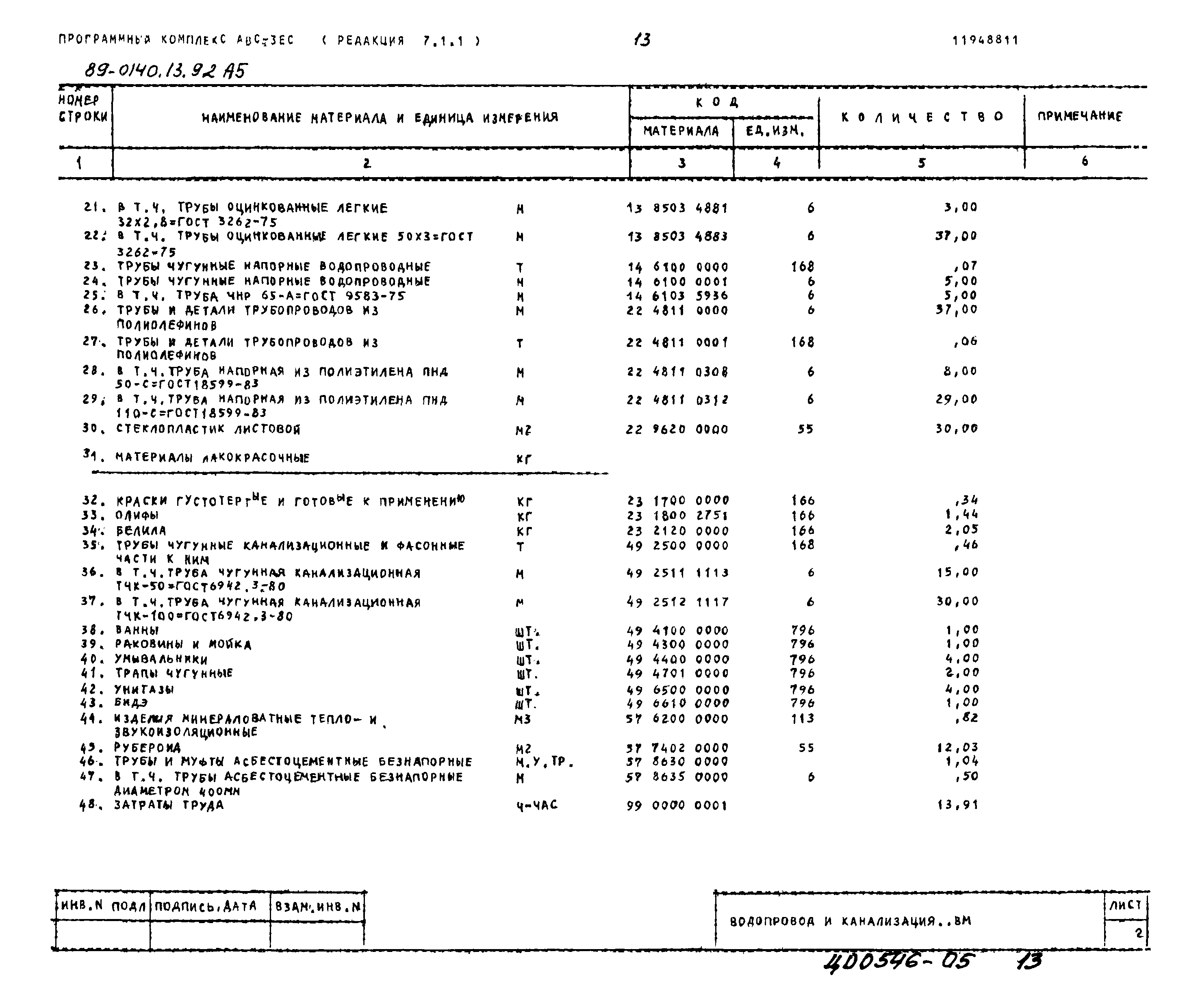 Типовой проект 89-0140.13.92