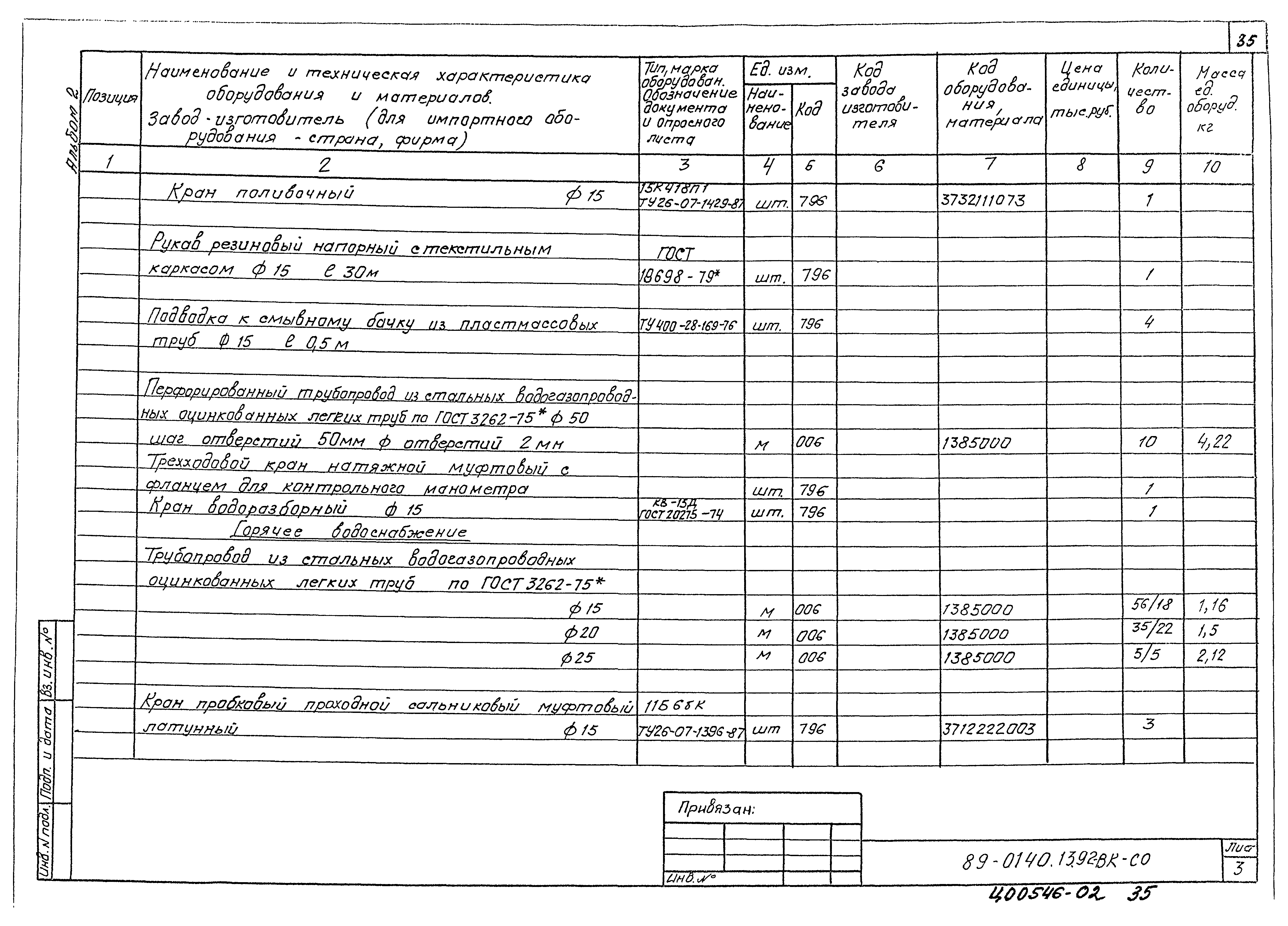 Типовой проект 89-0140.13.92