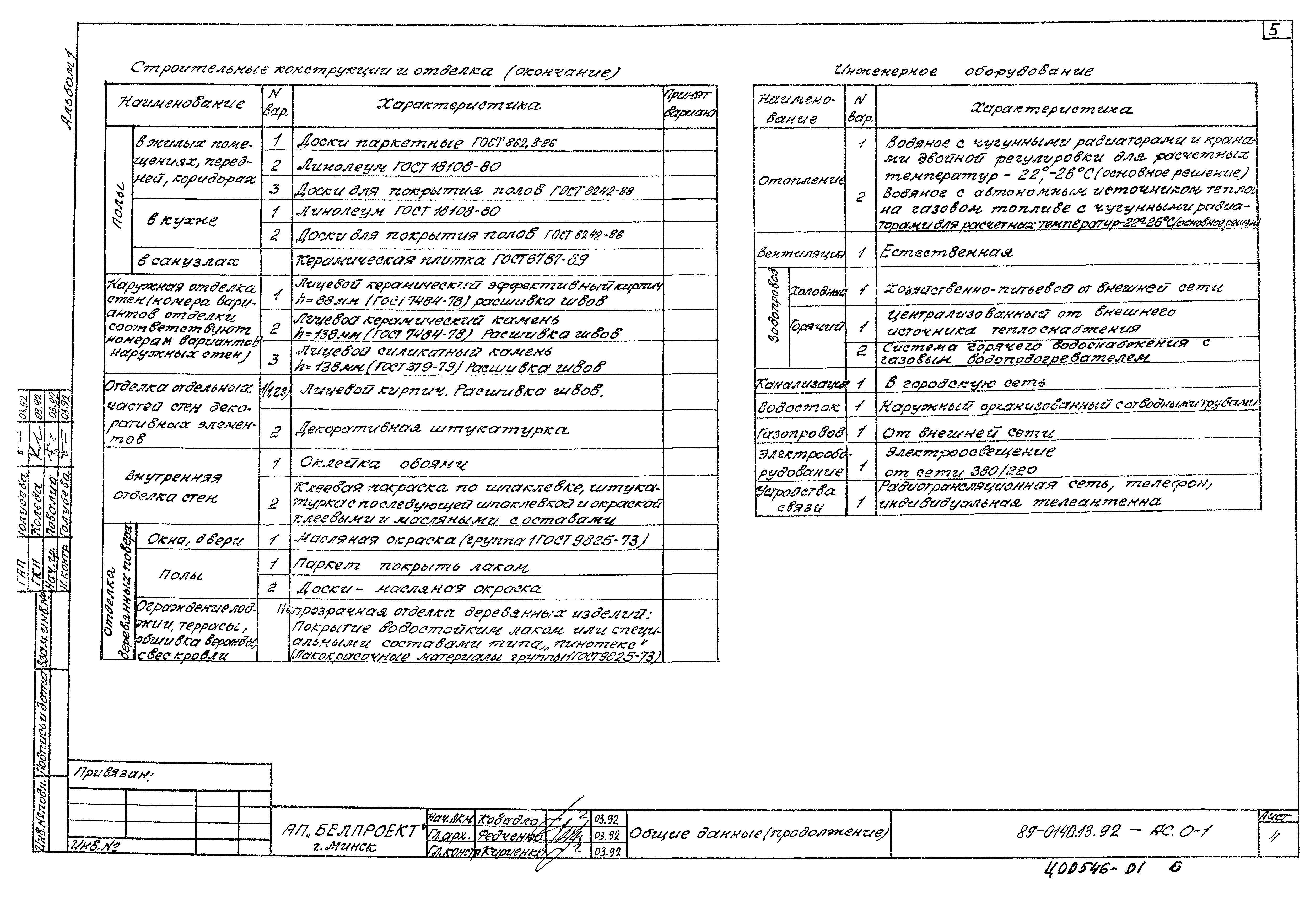 Типовой проект 89-0140.13.92