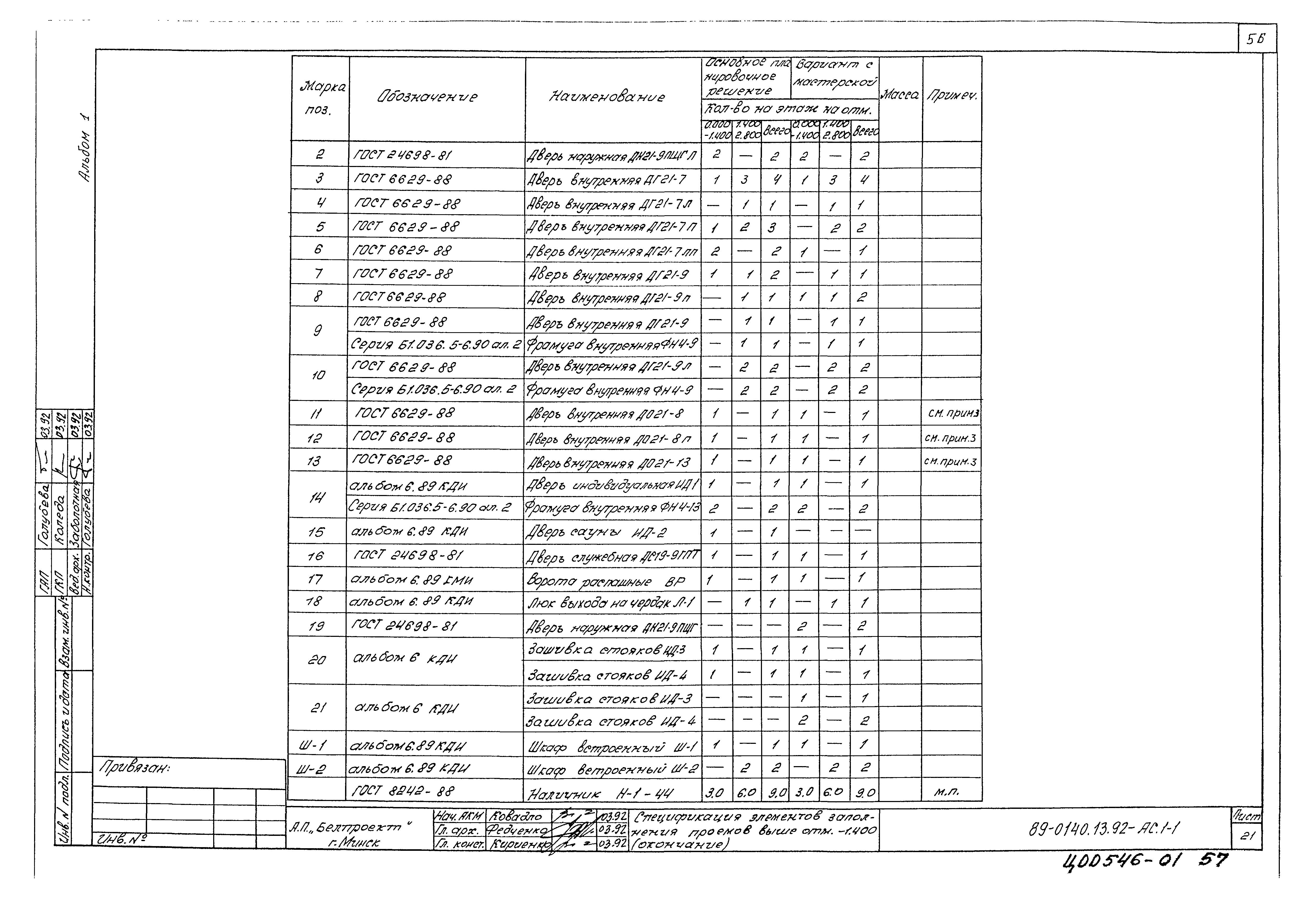 Типовой проект 89-0140.13.92