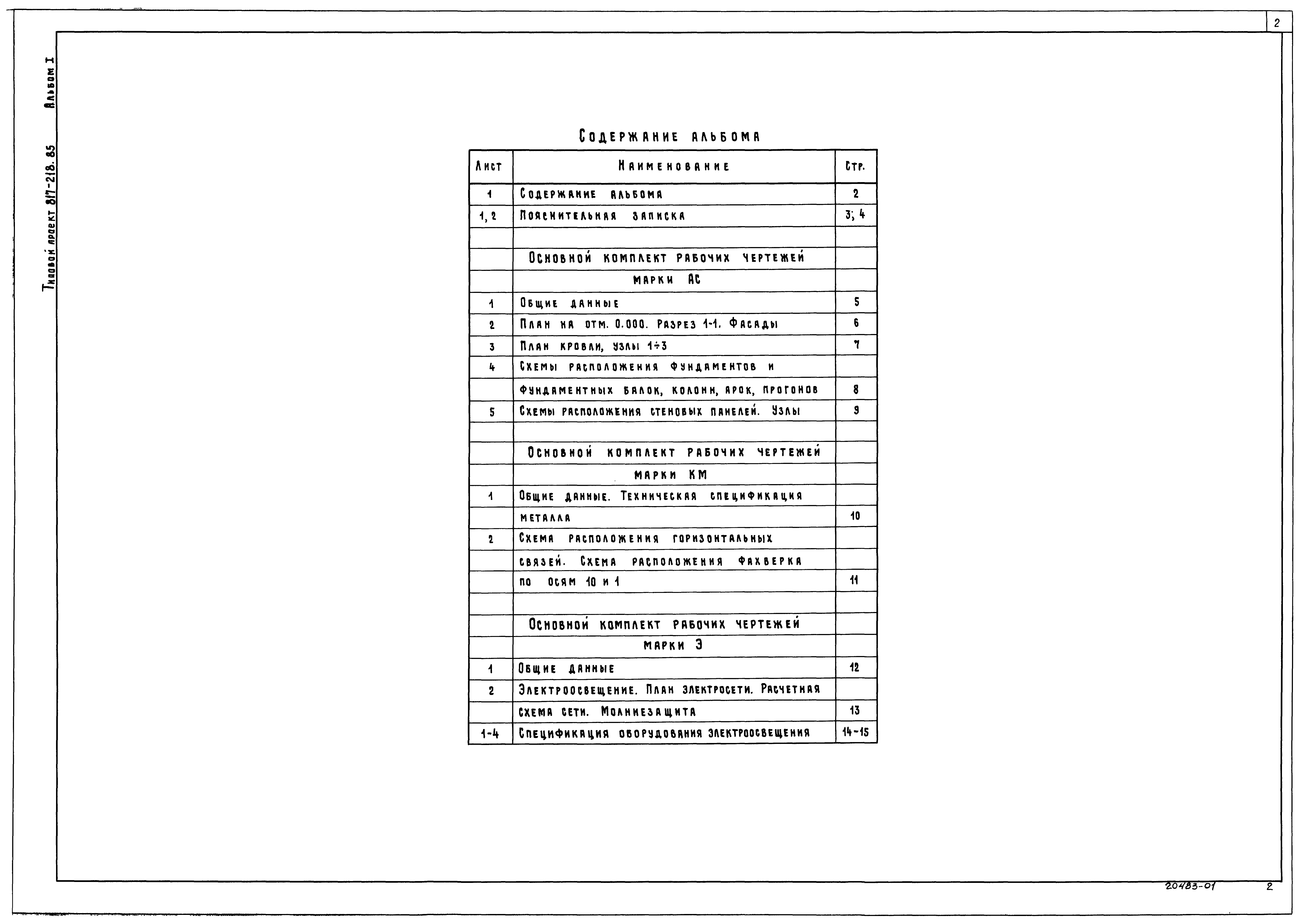 Типовой проект 817-218.85