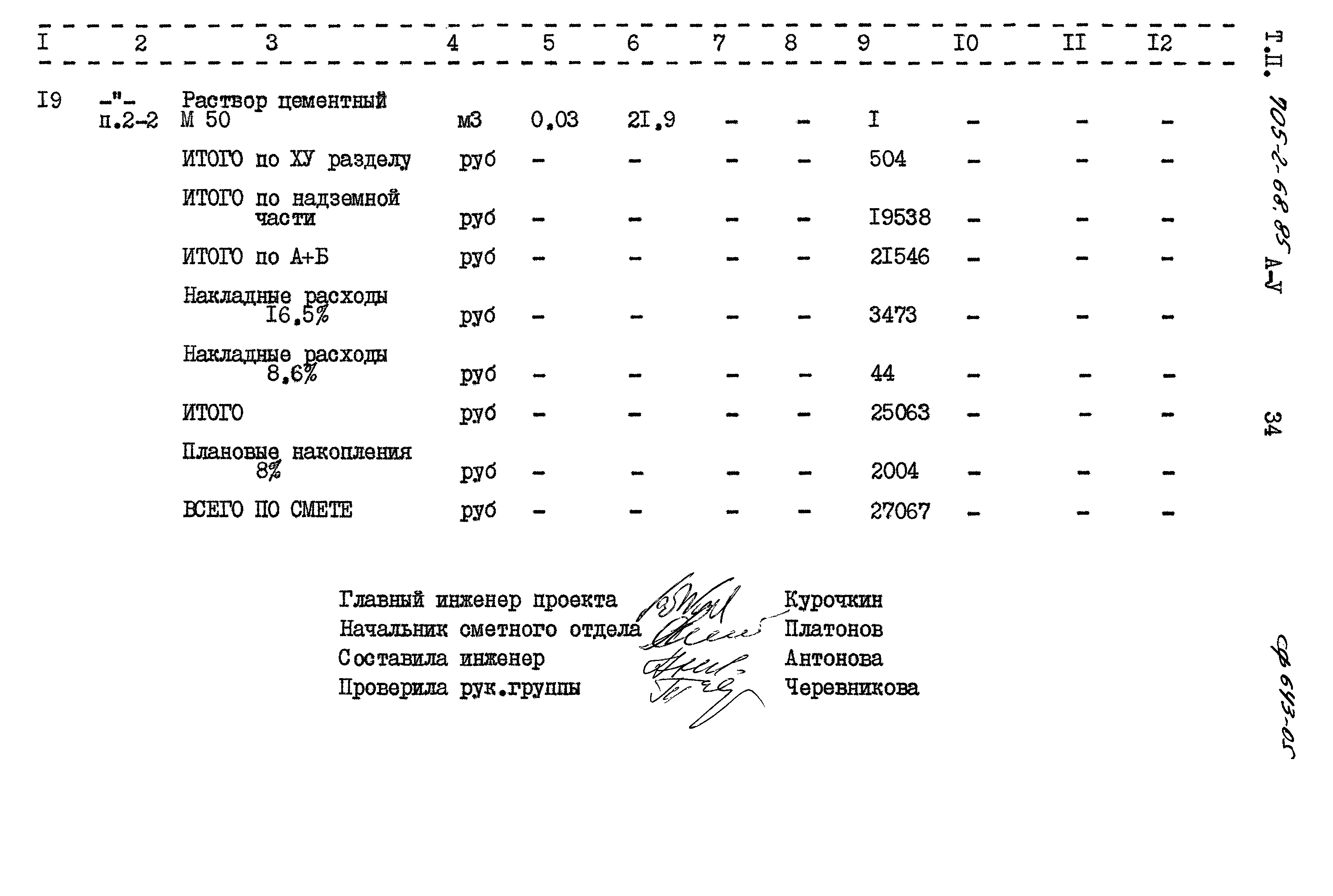 Типовой проект 705-2-68.85