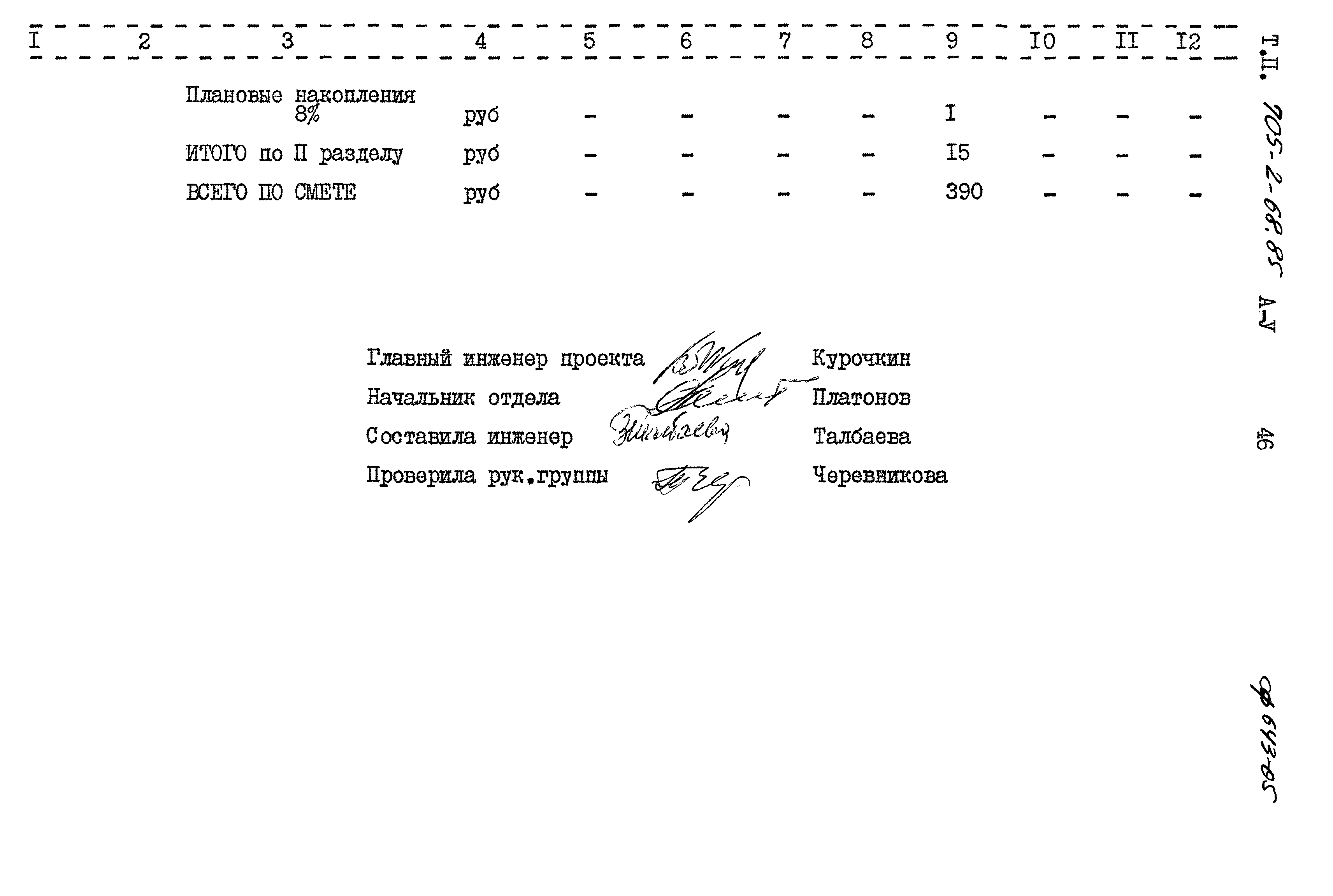 Типовой проект 705-2-68.85
