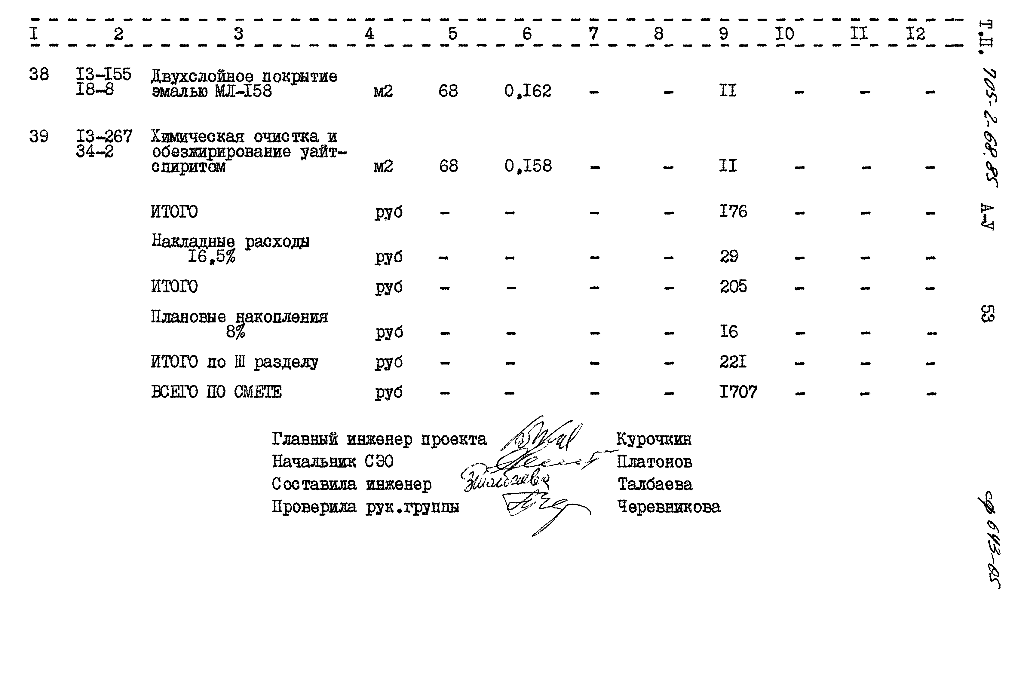 Типовой проект 705-2-68.85