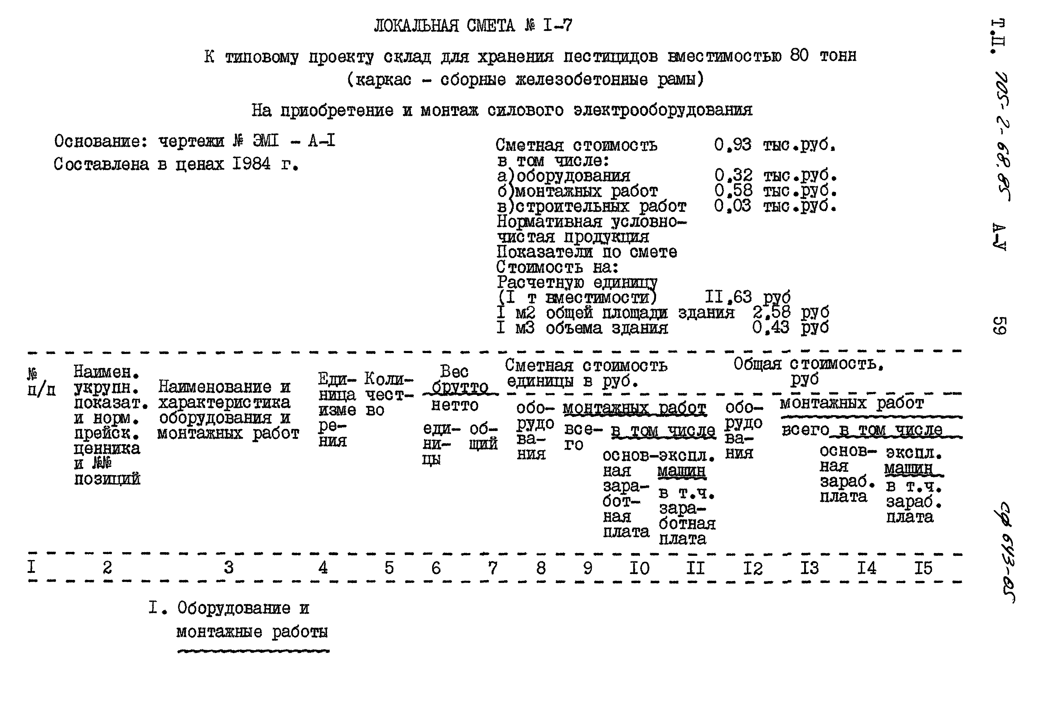 Типовой проект 705-2-68.85