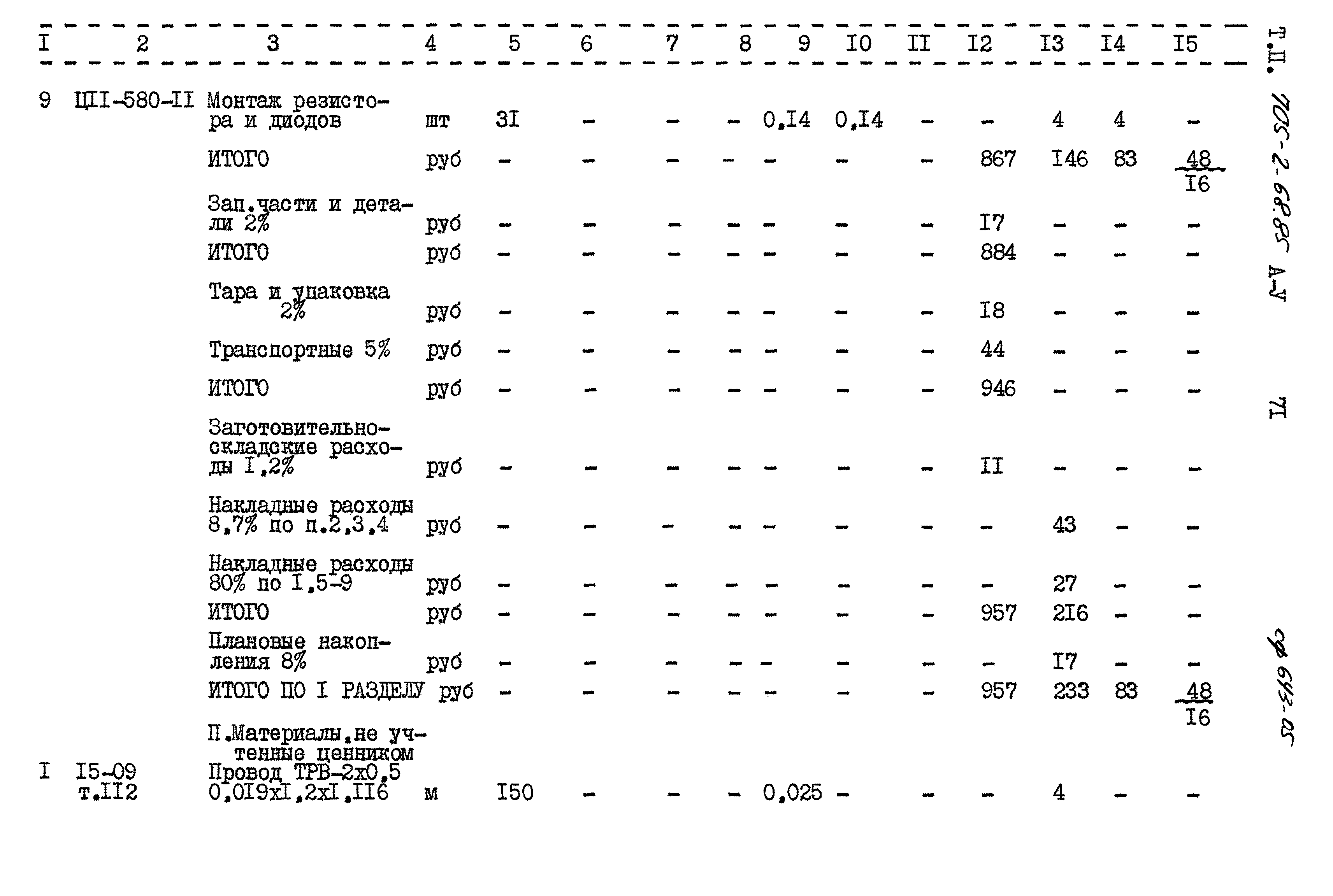 Типовой проект 705-2-68.85