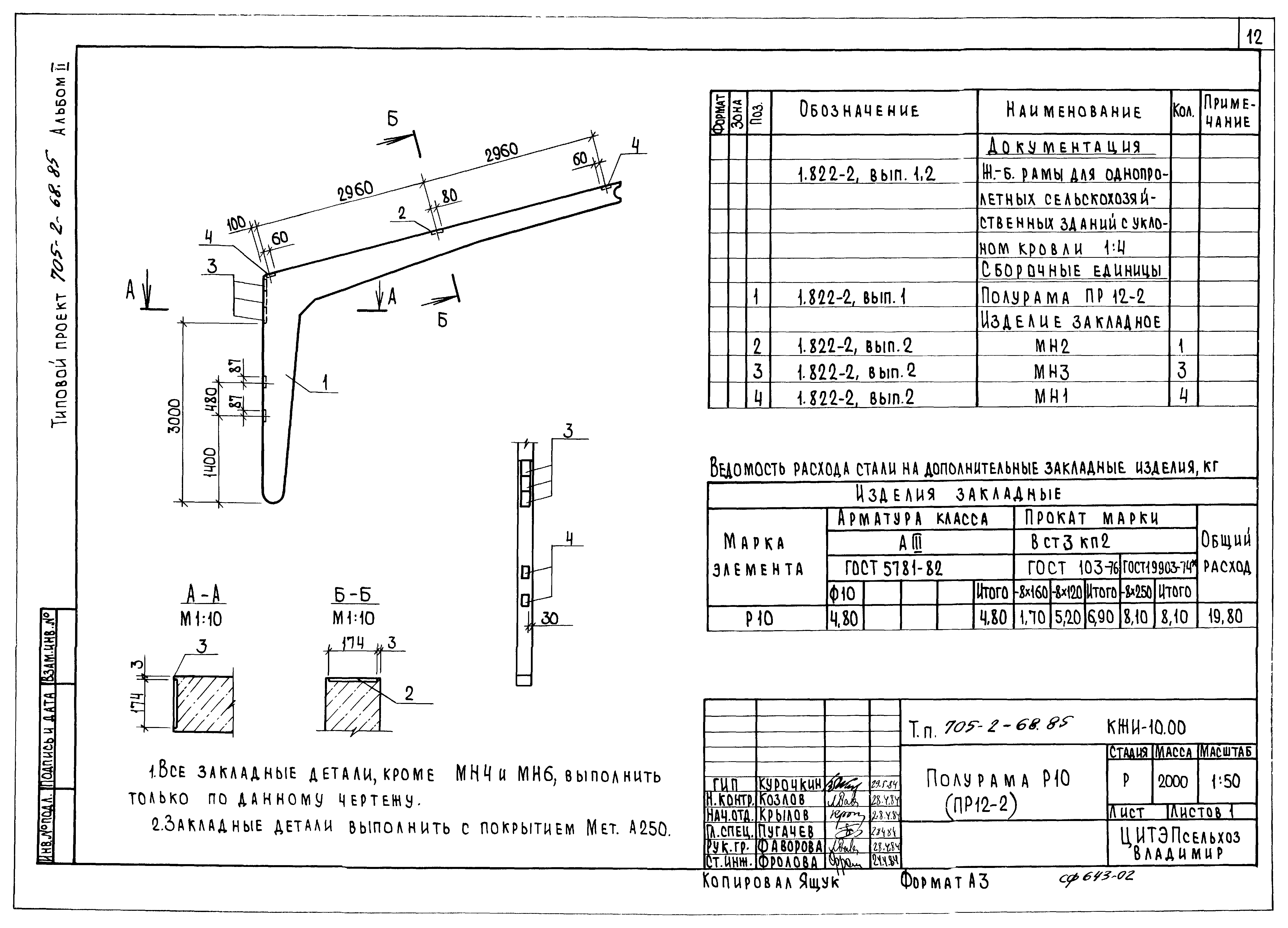 Типовой проект 705-2-68.85